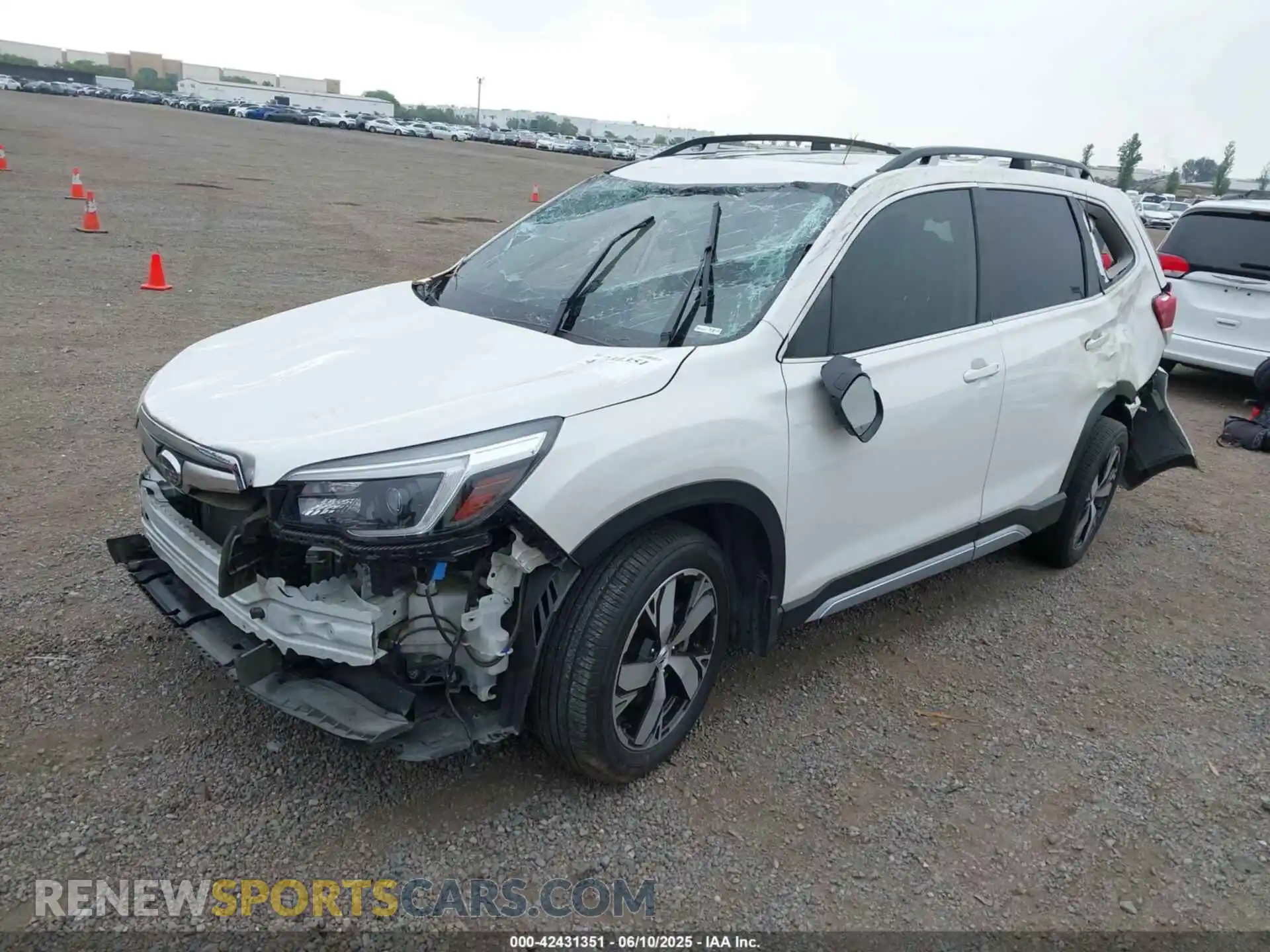 2 Photograph of a damaged car JF2SKAXC0MH502671 SUBARU FORESTER 2021