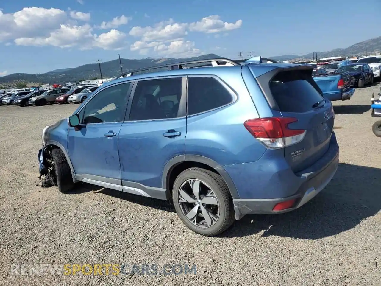 2 Photograph of a damaged car JF2SKAXC0MH505912 SUBARU FORESTER 2021