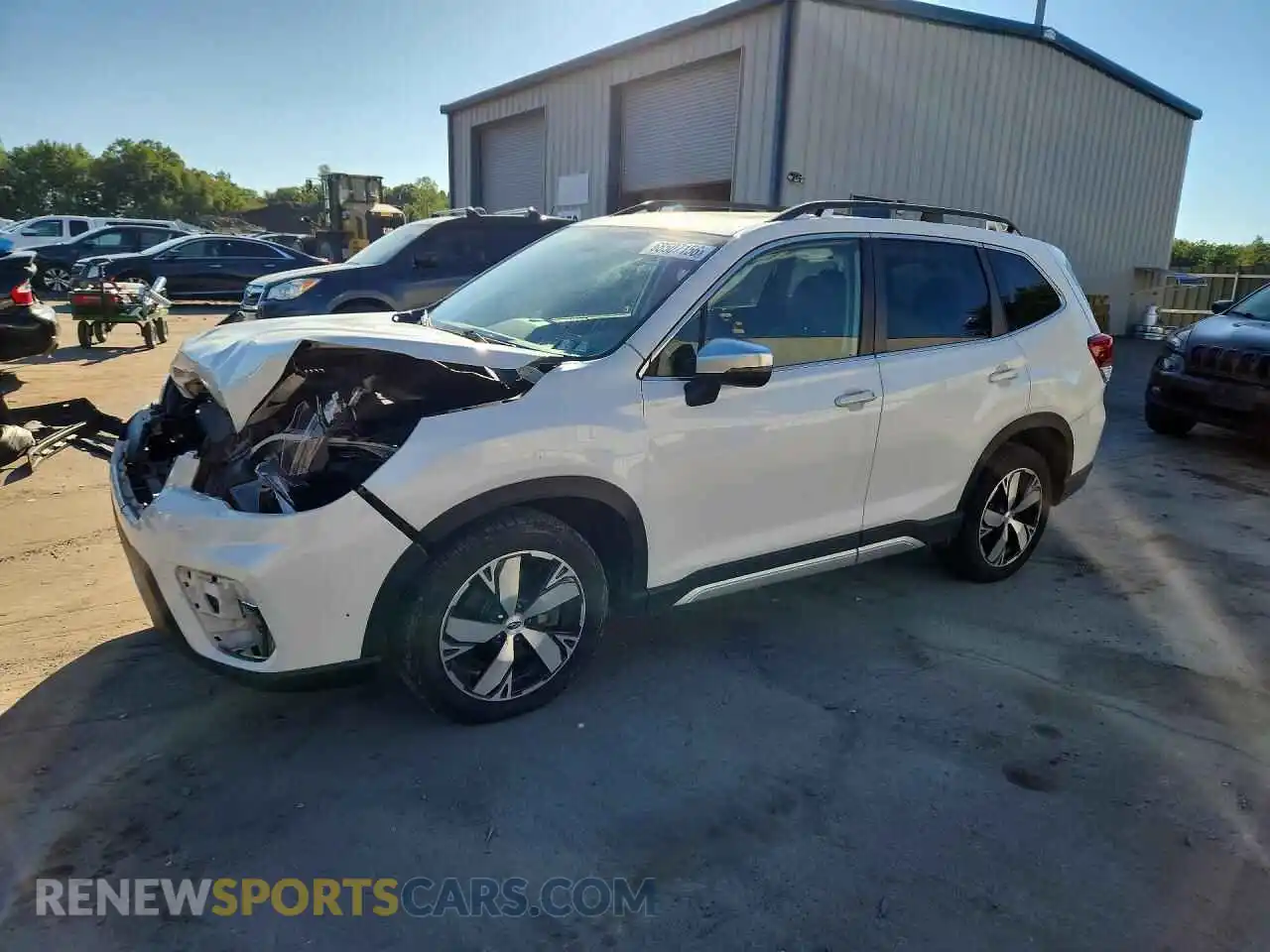 1 Фотография поврежденного автомобиля JF2SKAXC1MH443310 SUBARU FORESTER 2021