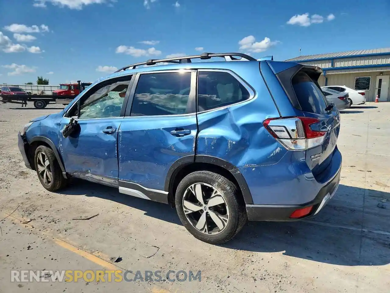 2 Photograph of a damaged car JF2SKAXC1MH468787 SUBARU FORESTER 2021