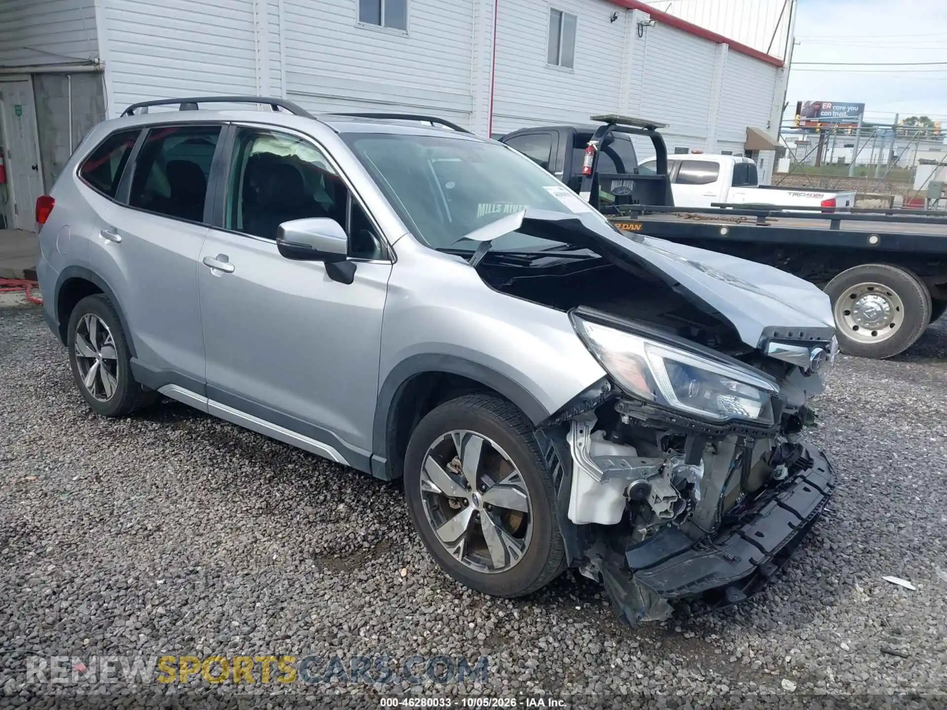 1 Photograph of a damaged car JF2SKAXC1MH480194 SUBARU FORESTER 2021