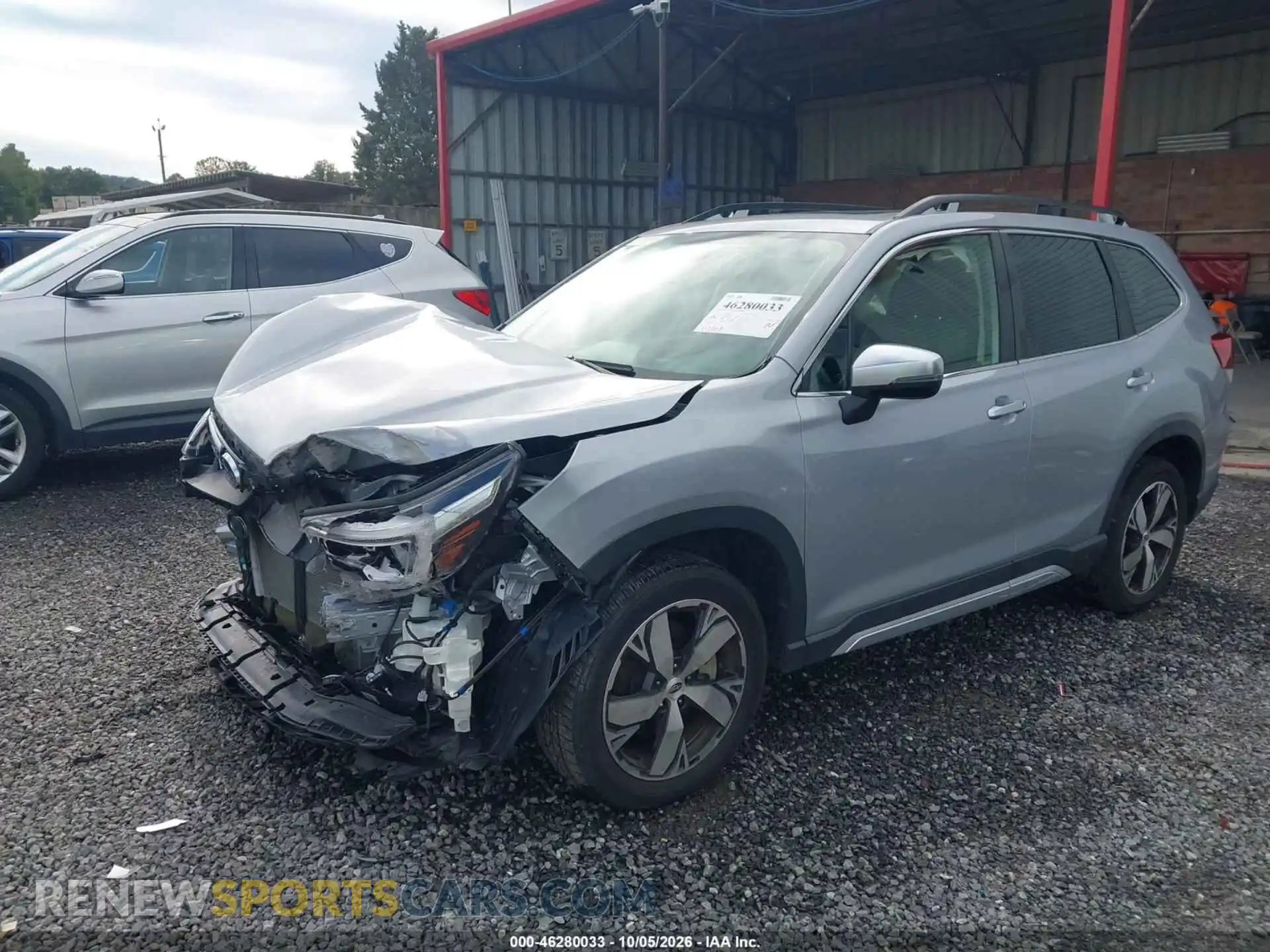 2 Photograph of a damaged car JF2SKAXC1MH480194 SUBARU FORESTER 2021