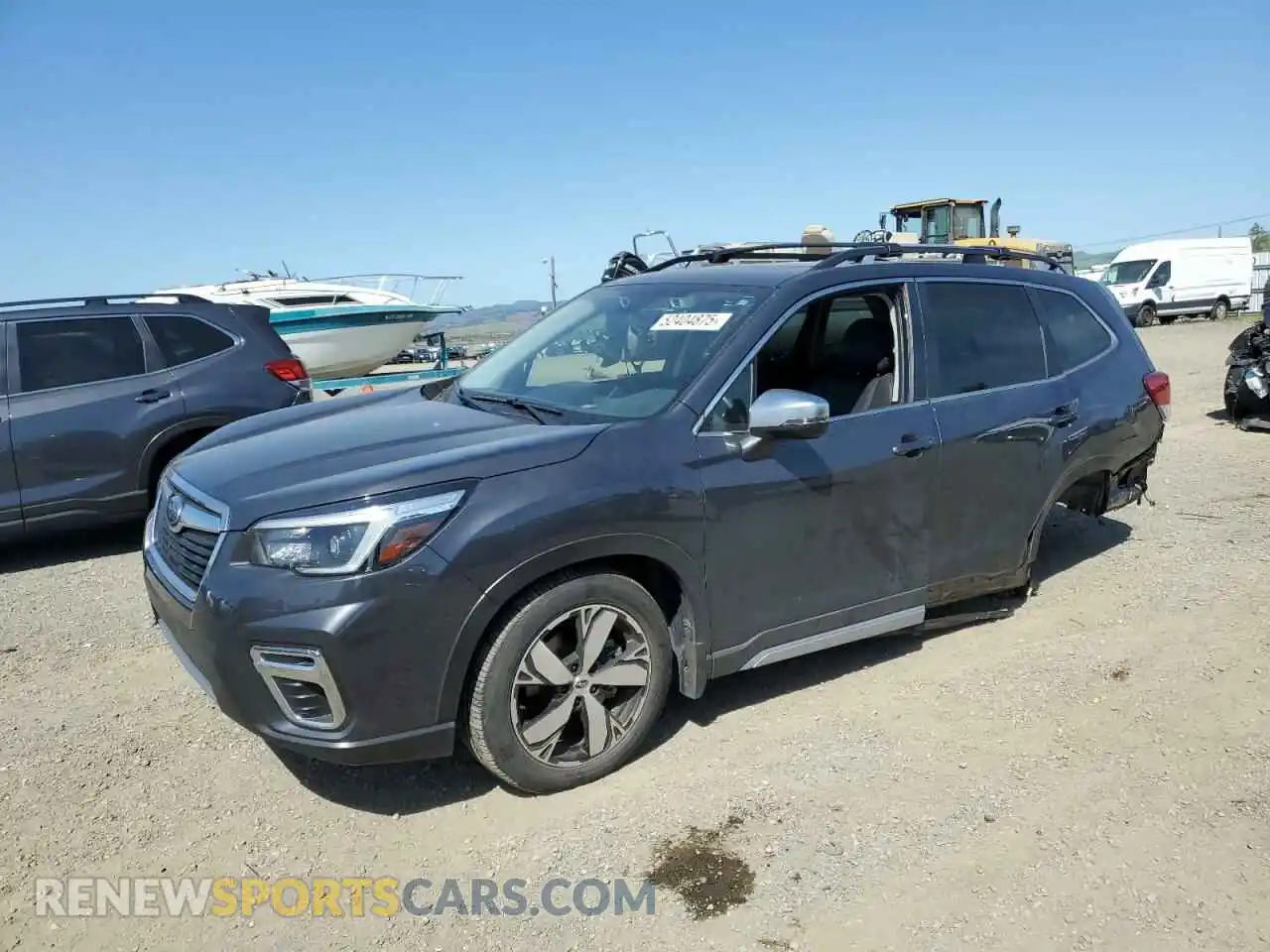 1 Photograph of a damaged car JF2SKAXC1MH505921 SUBARU FORESTER 2021