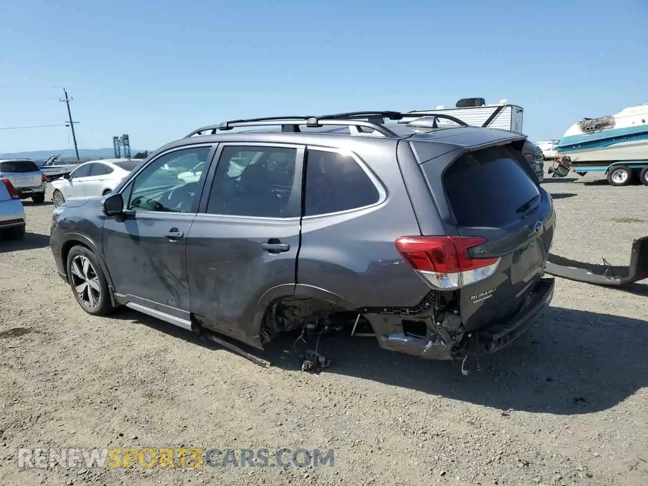 2 Photograph of a damaged car JF2SKAXC1MH505921 SUBARU FORESTER 2021