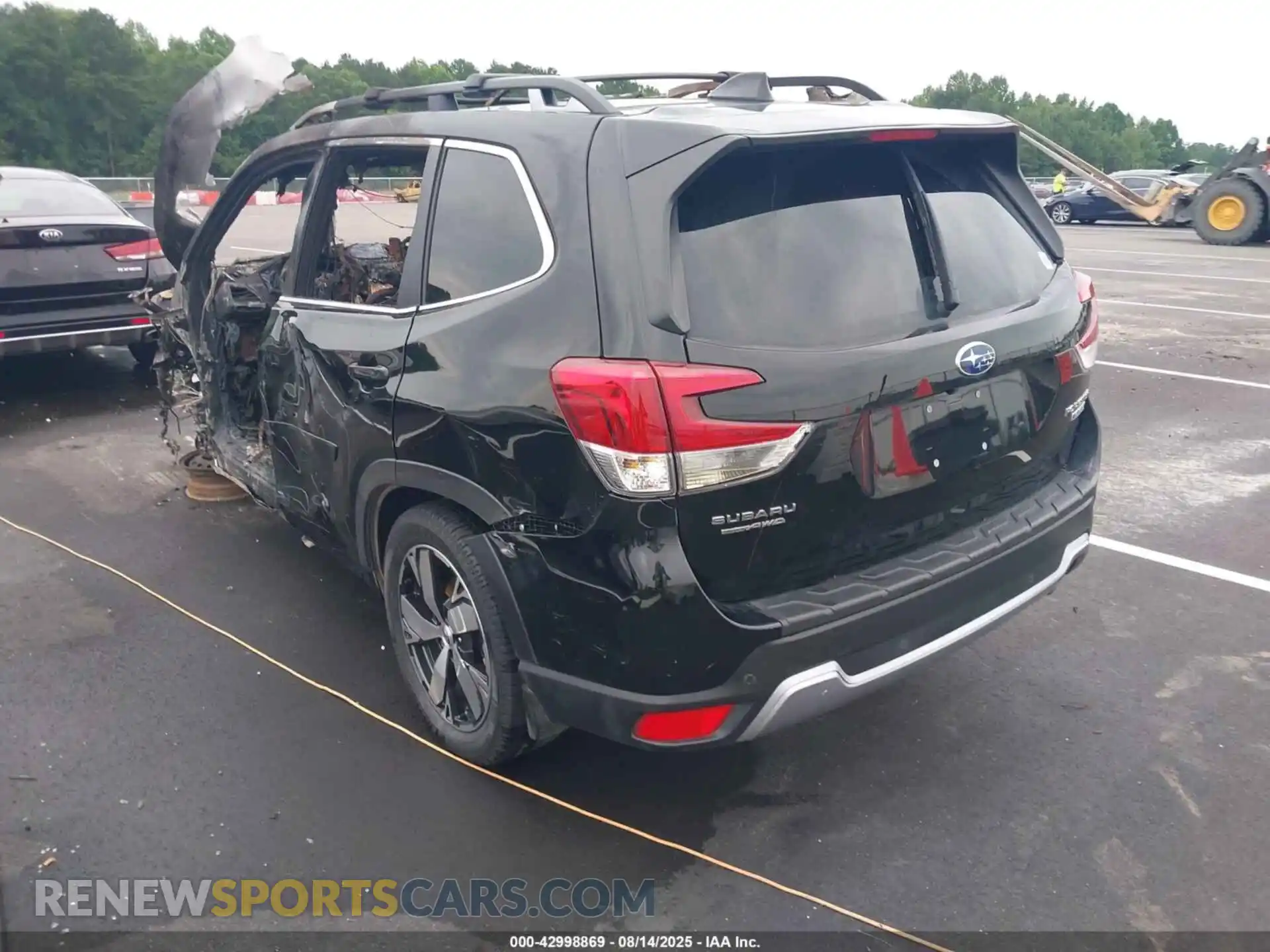 3 Photograph of a damaged car JF2SKAXC1MH587987 SUBARU FORESTER 2021
