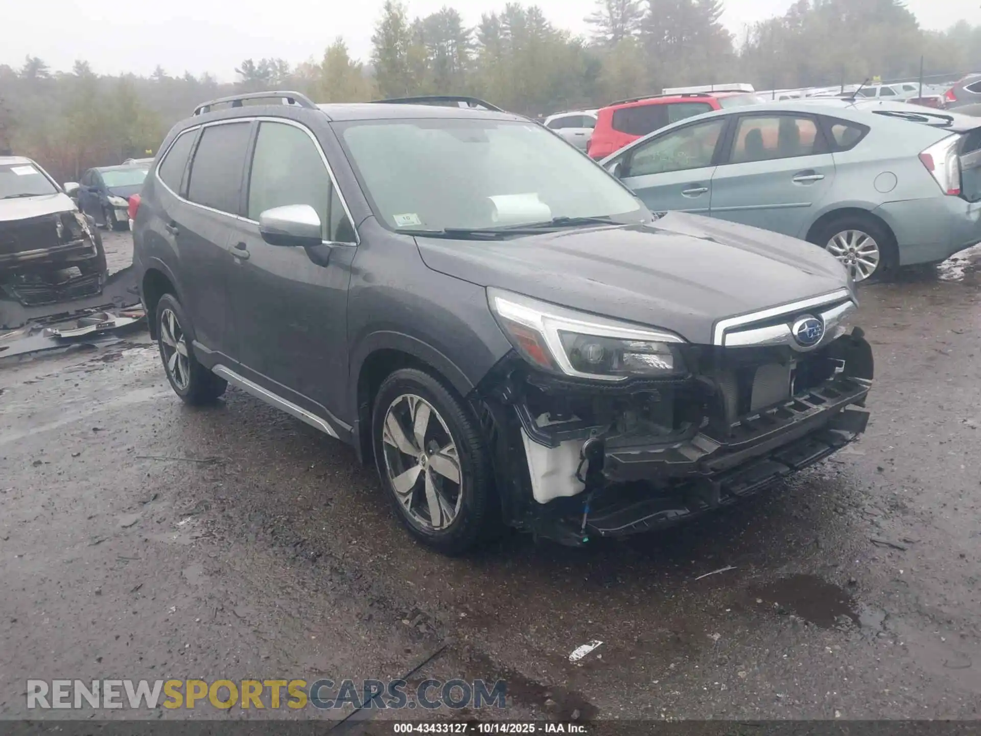 1 Photograph of a damaged car JF2SKAXC2MH403592 SUBARU FORESTER 2021