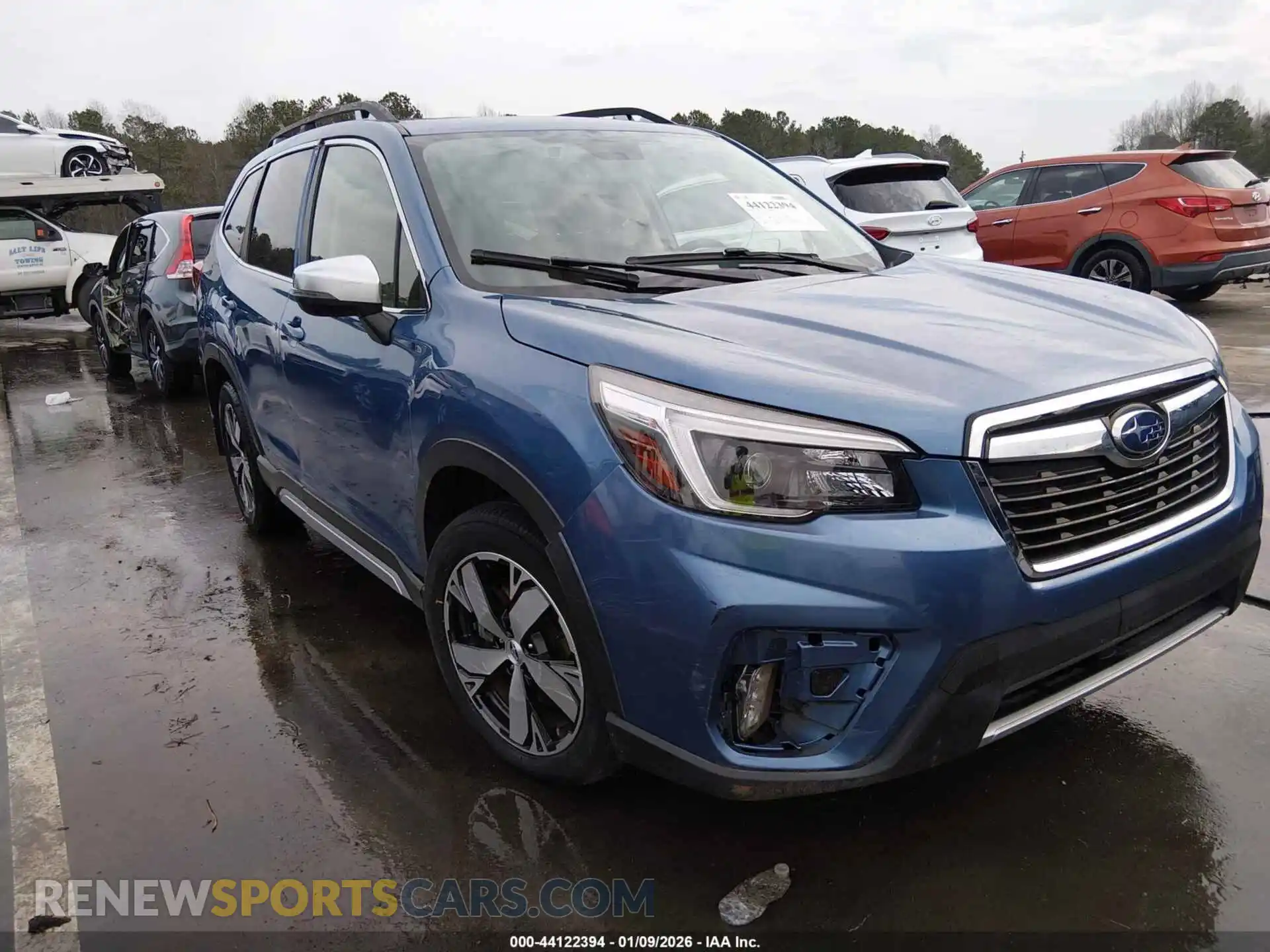 1 Photograph of a damaged car JF2SKAXC2MH477997 SUBARU FORESTER 2021