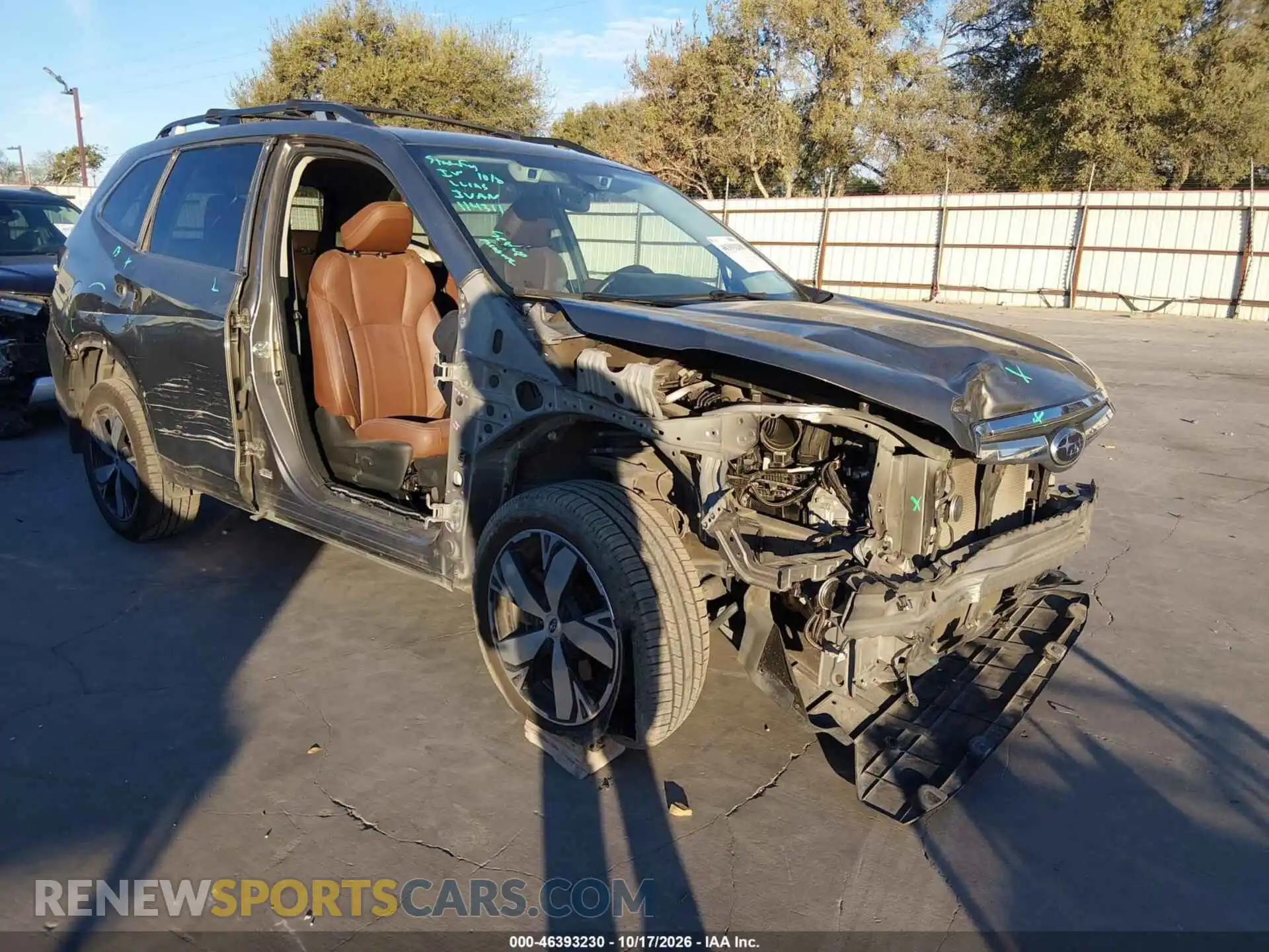1 Photograph of a damaged car JF2SKAXC2MH537115 SUBARU FORESTER 2021