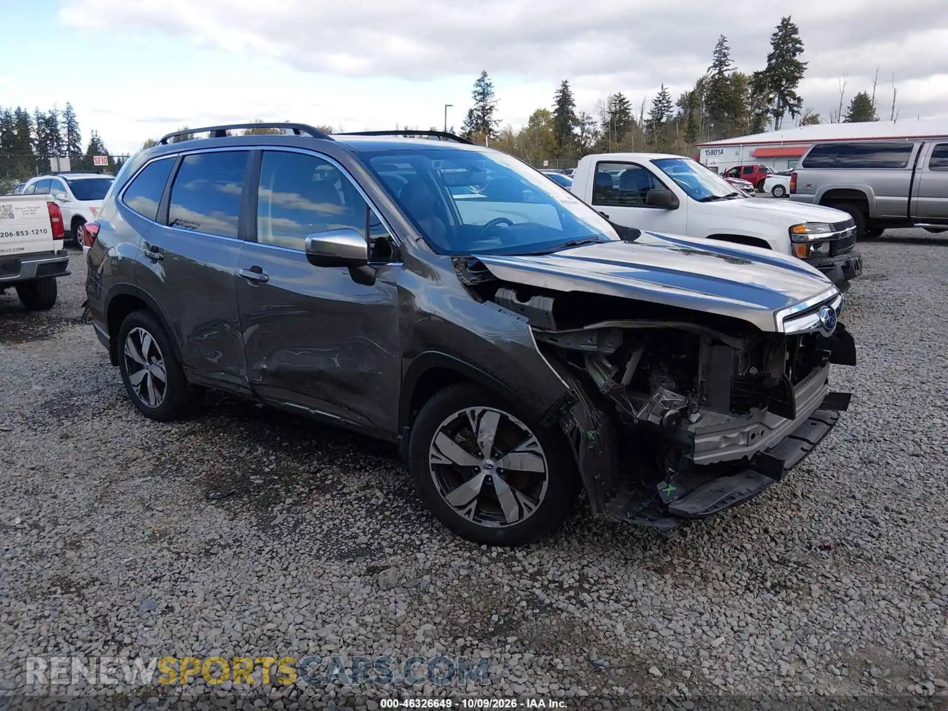 1 Фотография поврежденного автомобиля JF2SKAXC2MH559664 SUBARU FORESTER 2021