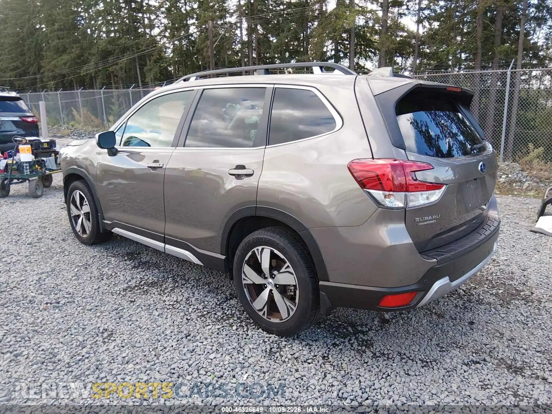 3 Фотография поврежденного автомобиля JF2SKAXC2MH559664 SUBARU FORESTER 2021