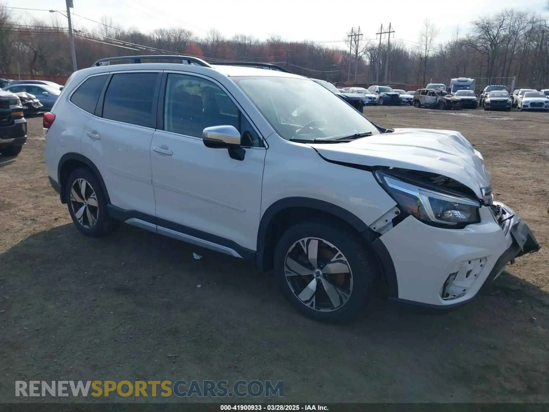 1 Photograph of a damaged car JF2SKAXC3MH410700 SUBARU FORESTER 2021