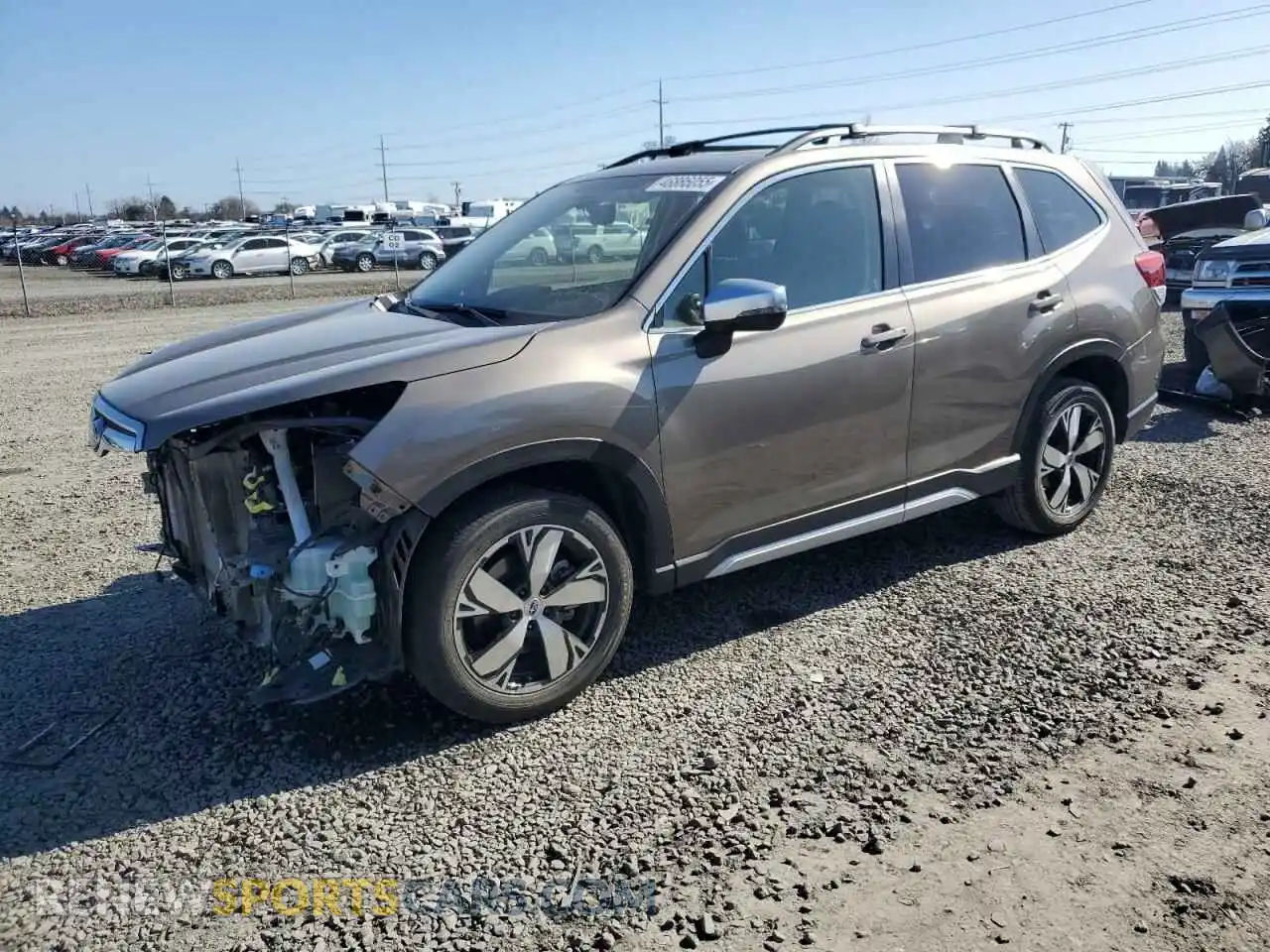 1 Photograph of a damaged car JF2SKAXC3MH485946 SUBARU FORESTER 2021