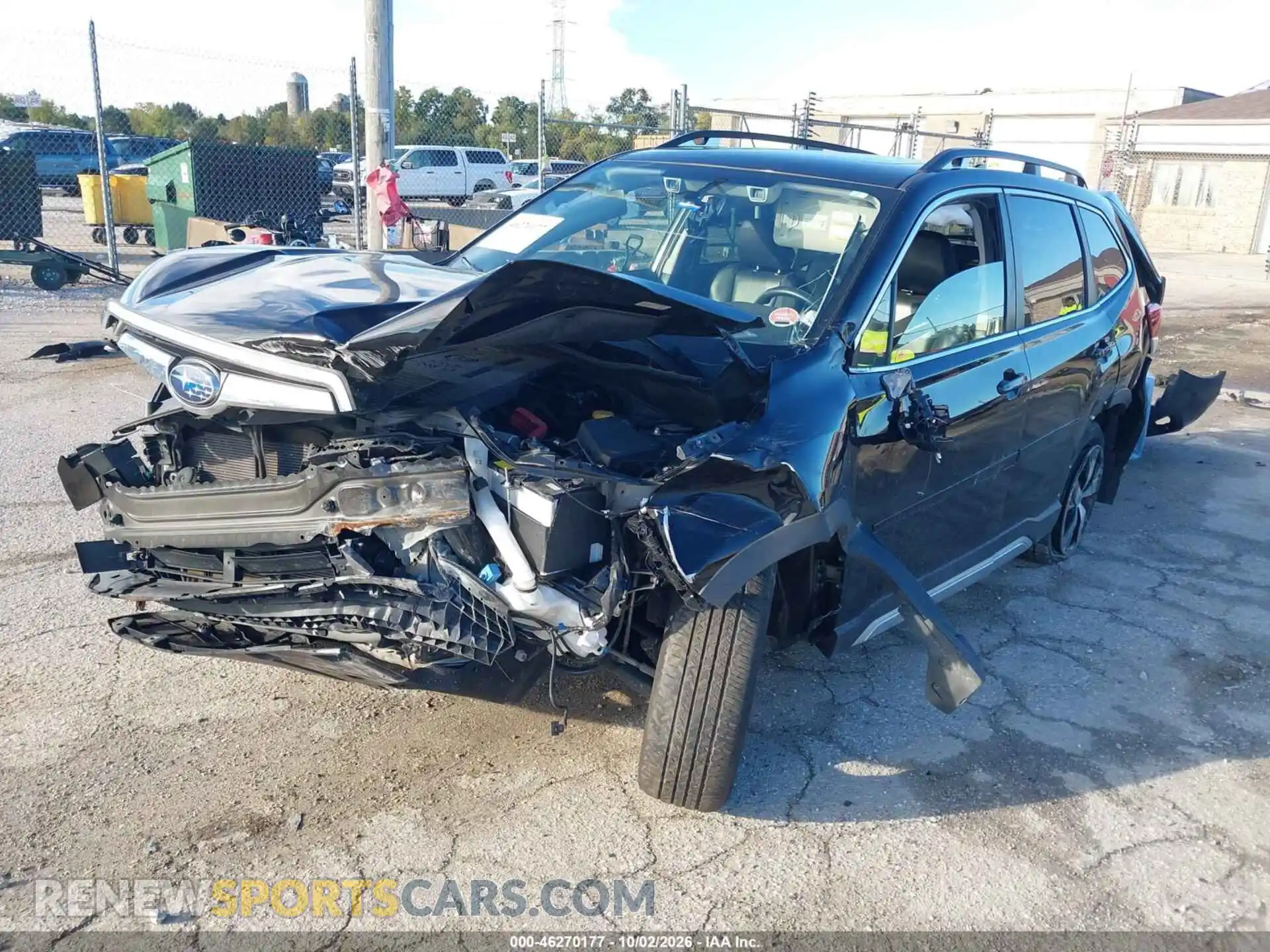 2 Фотография поврежденного автомобиля JF2SKAXC3MH527628 SUBARU FORESTER 2021