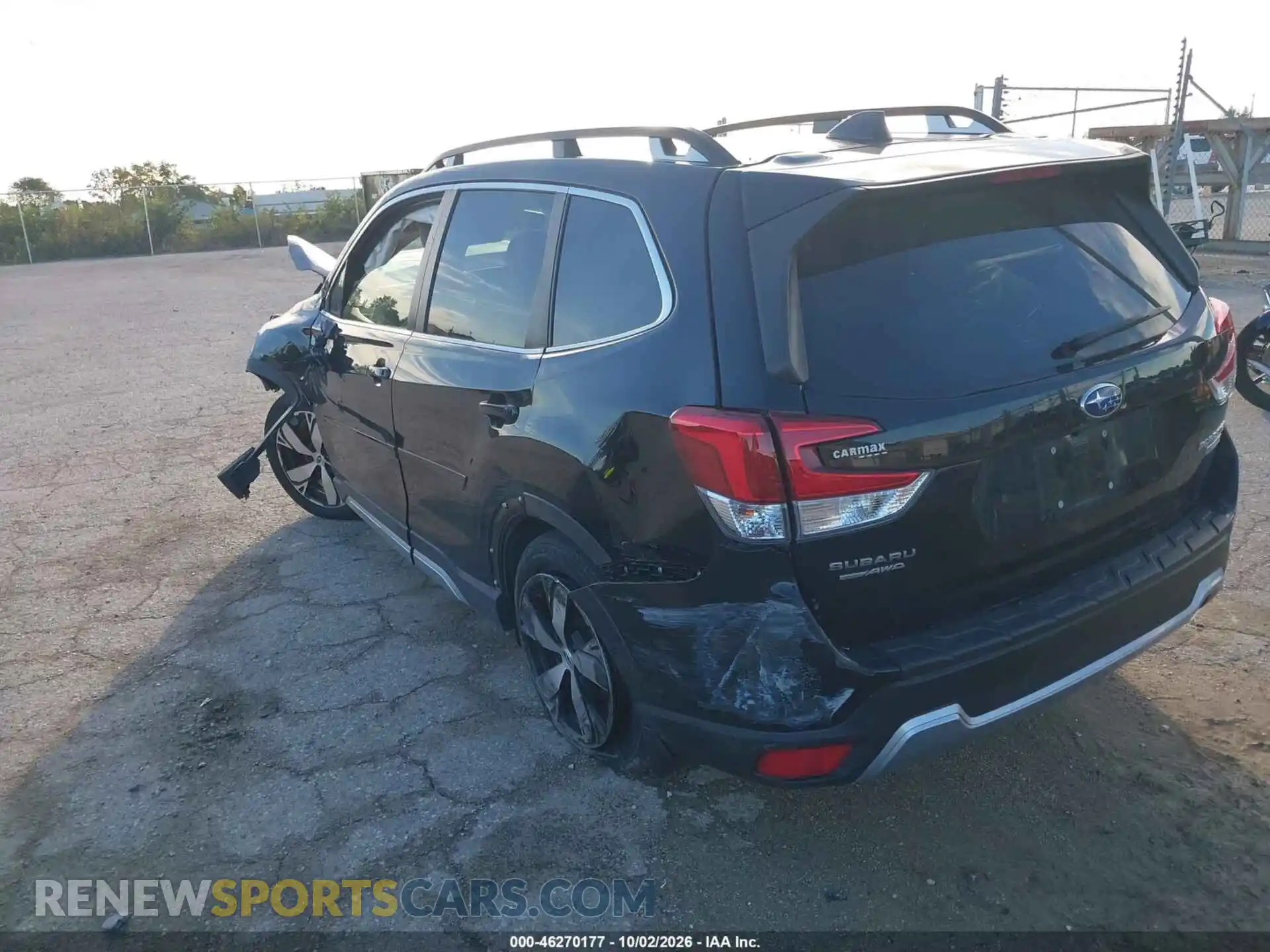 3 Фотография поврежденного автомобиля JF2SKAXC3MH527628 SUBARU FORESTER 2021
