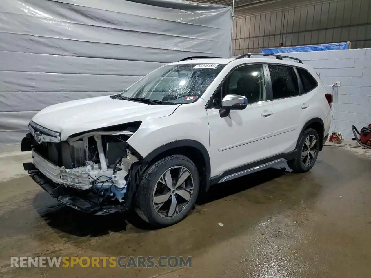 1 Фотография поврежденного автомобиля JF2SKAXC4MH552456 SUBARU FORESTER 2021