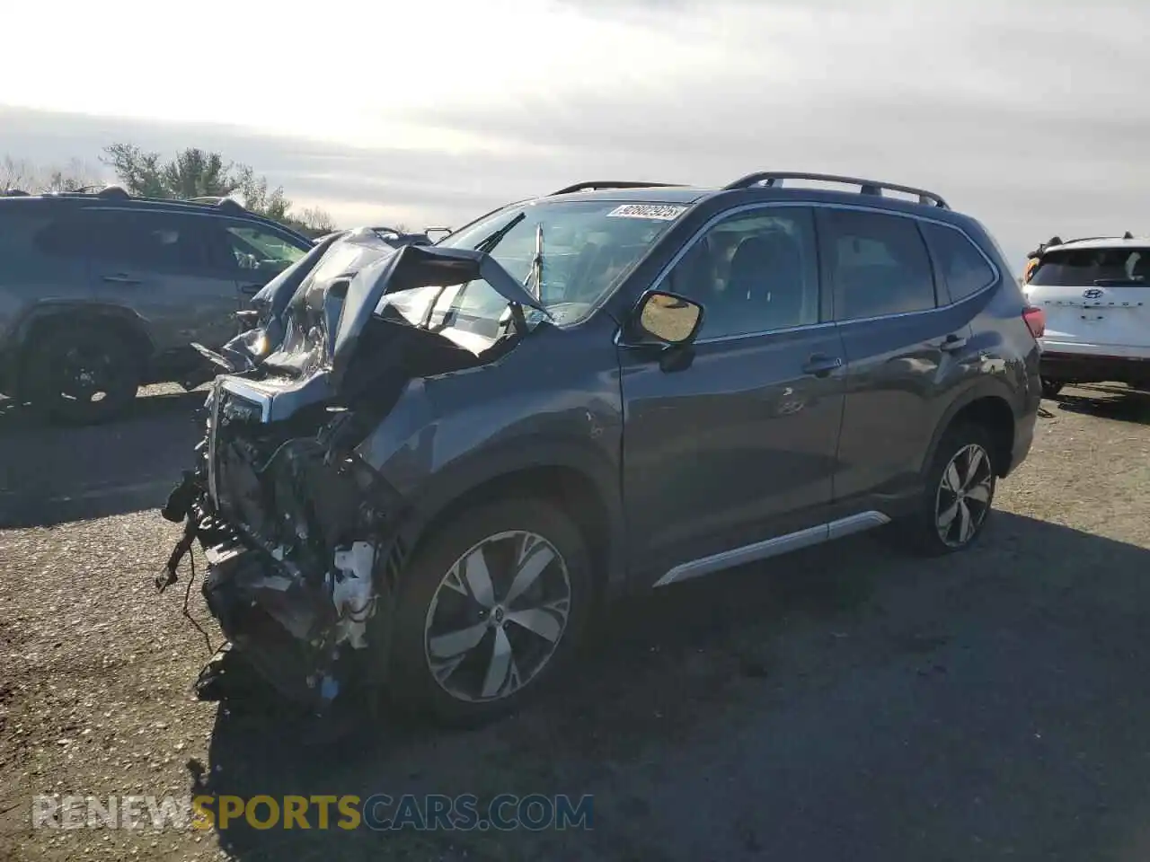 1 fotografías del automóvil dañado JF2SKAXC5MH487861 SUBARU FORESTER 2021