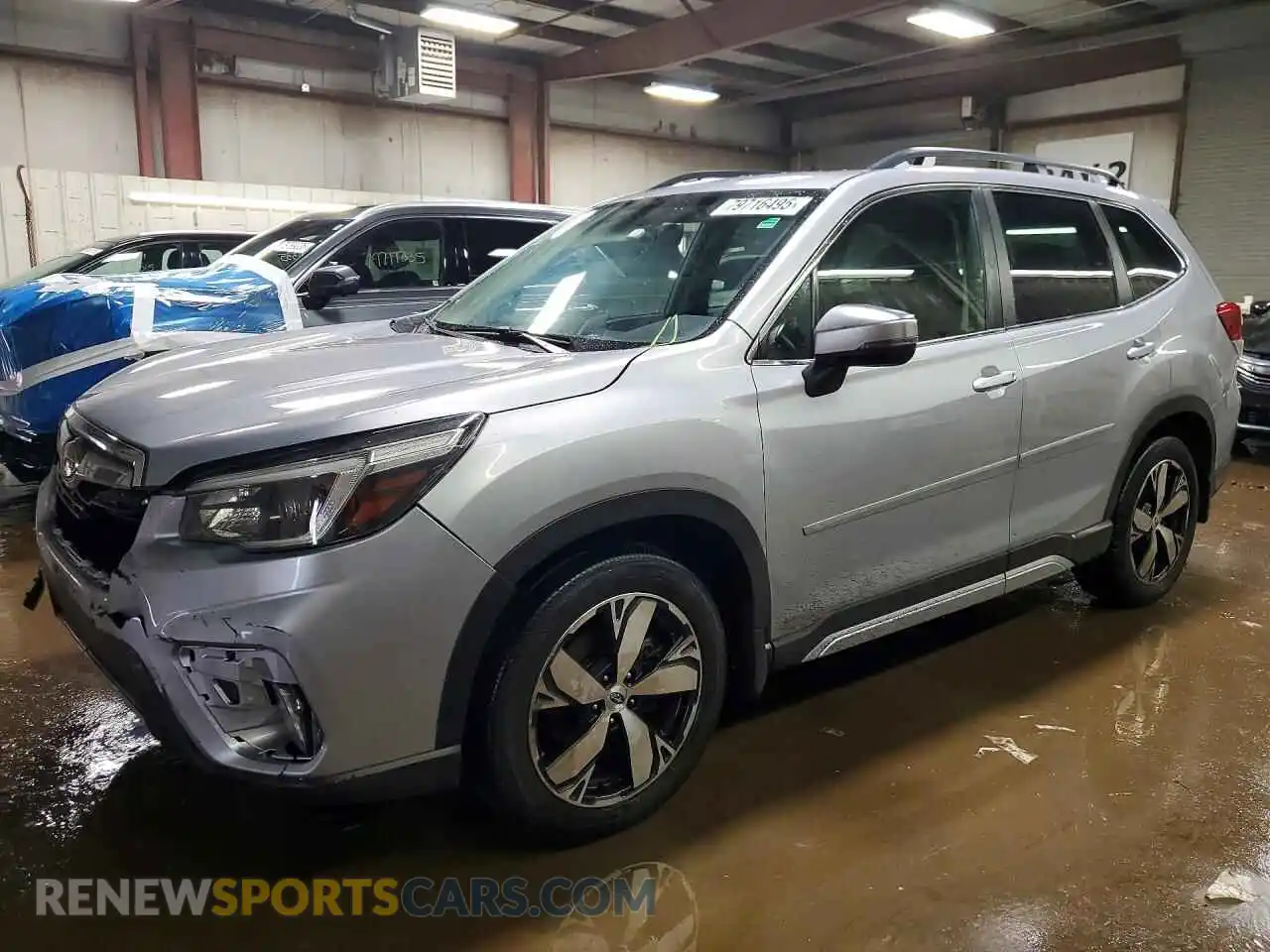 1 Photograph of a damaged car JF2SKAXC5MH507462 SUBARU FORESTER 2021