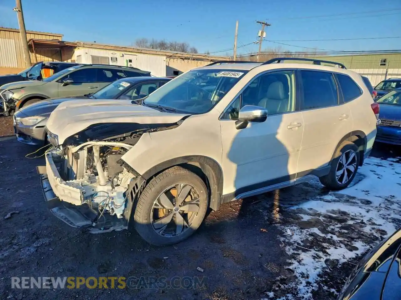 1 Photograph of a damaged car JF2SKAXC6MH586950 SUBARU FORESTER 2021