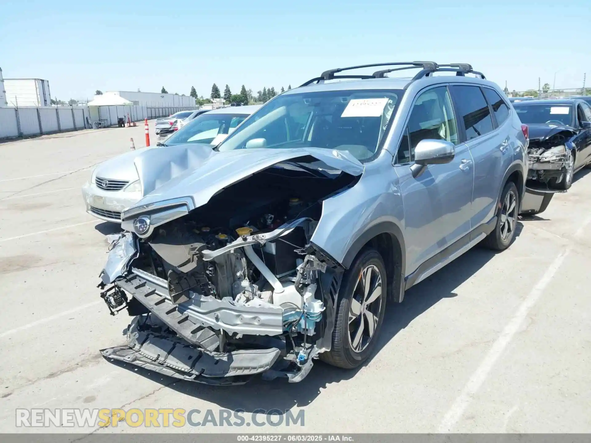 2 Photograph of a damaged car JF2SKAXC7MH411400 SUBARU FORESTER 2021