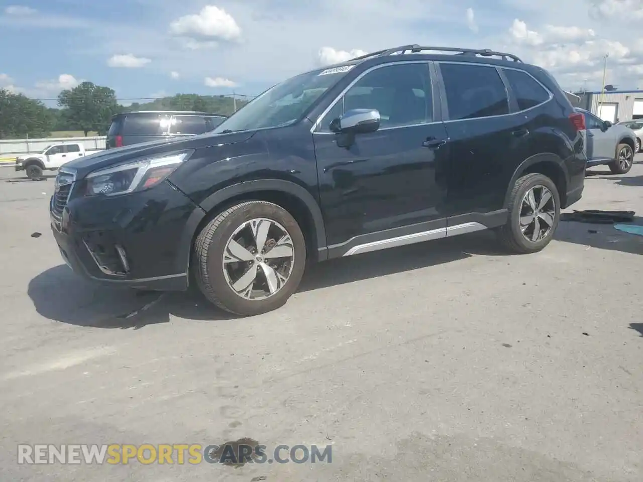 1 Photograph of a damaged car JF2SKAXC7MH427483 SUBARU FORESTER 2021