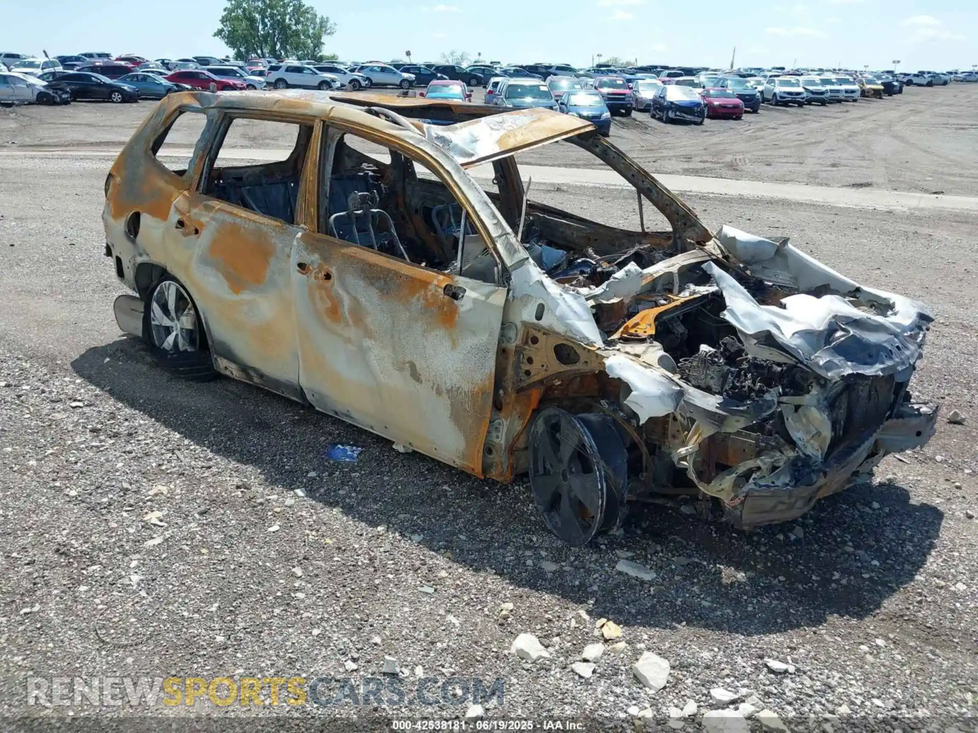 1 Photograph of a damaged car JF2SKAXC7MH588061 SUBARU FORESTER 2021