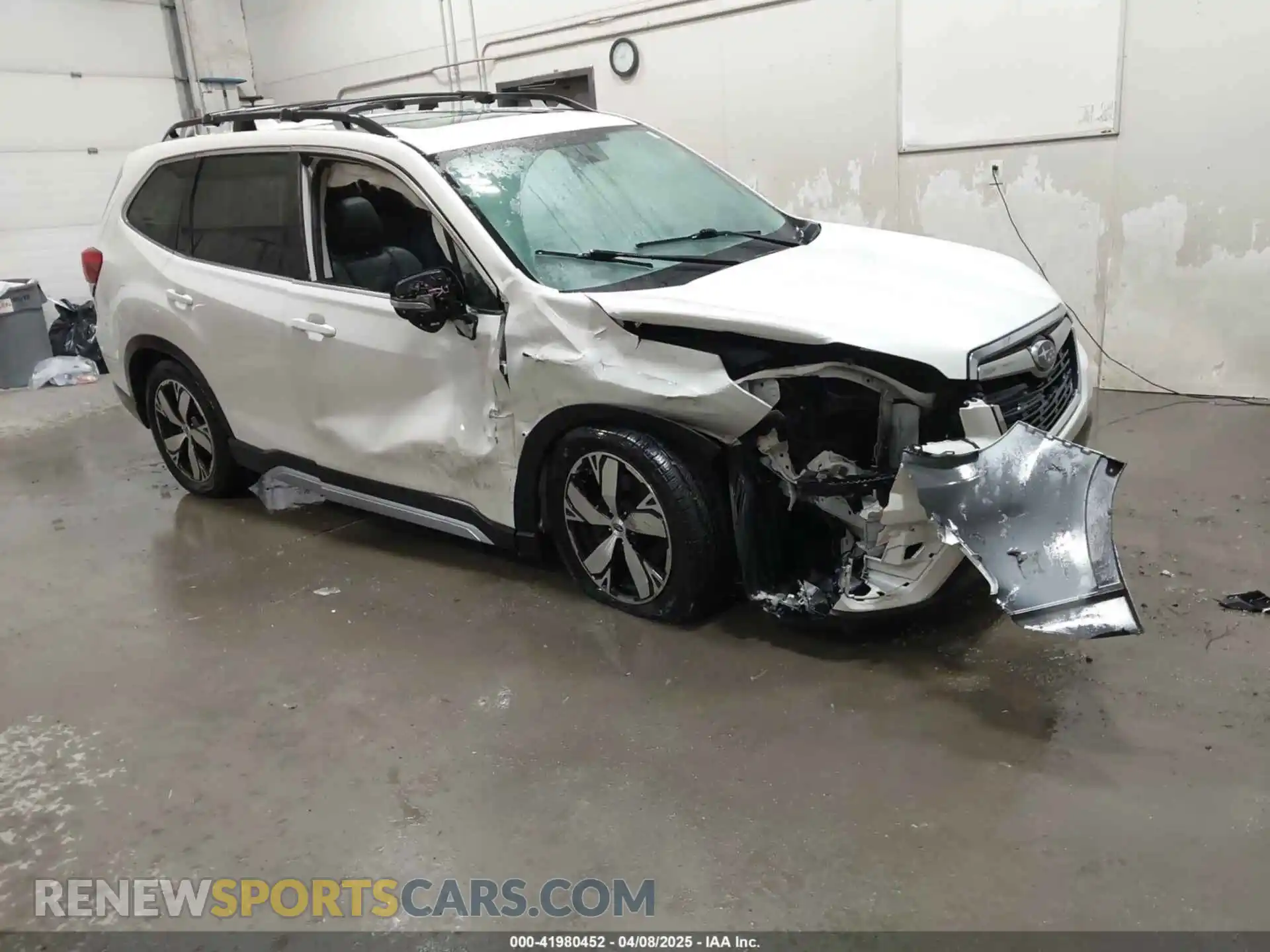 1 Photograph of a damaged car JF2SKAXC8MH408697 SUBARU FORESTER 2021