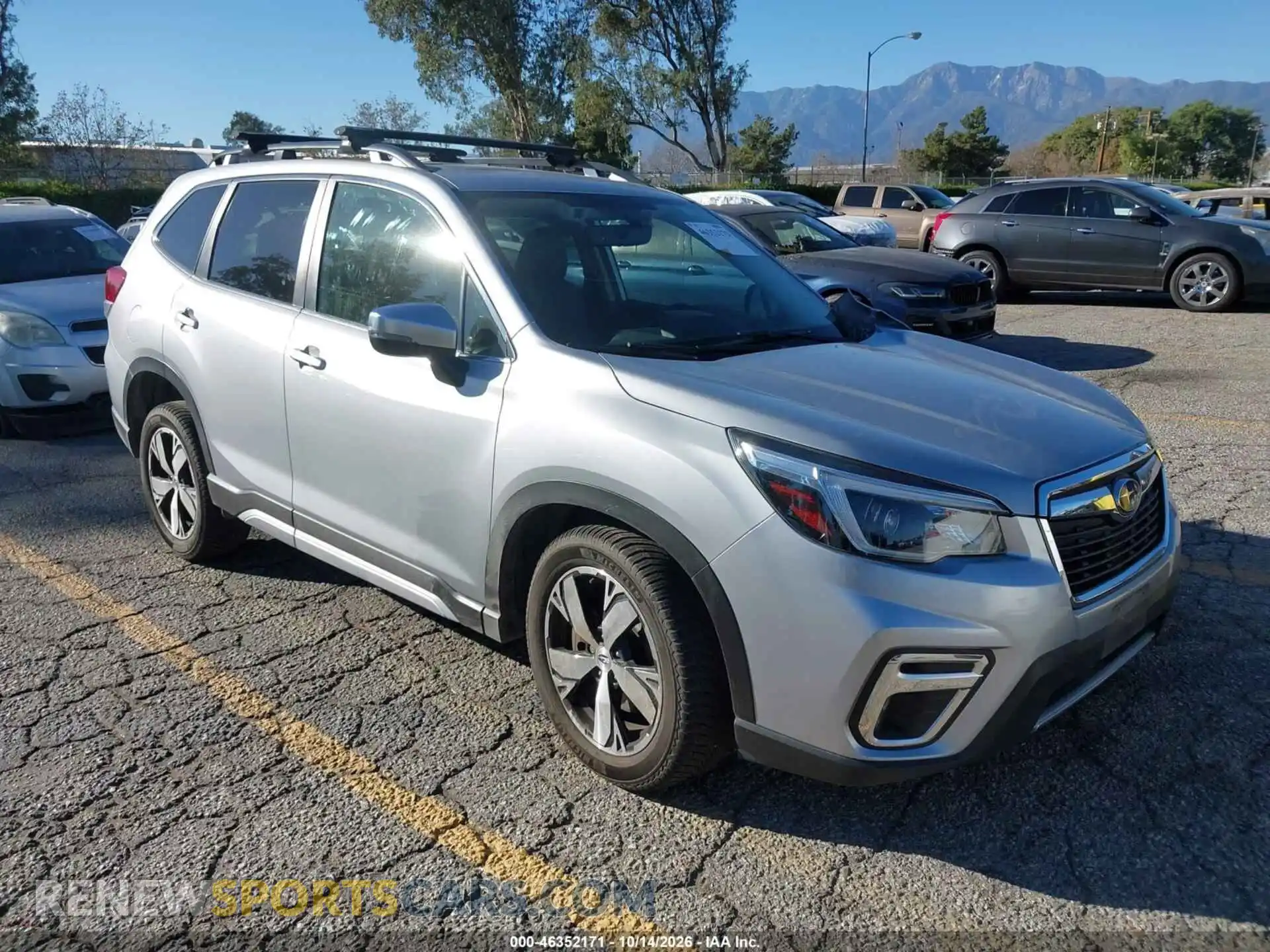 1 Photograph of a damaged car JF2SKAXC8MH465689 SUBARU FORESTER 2021