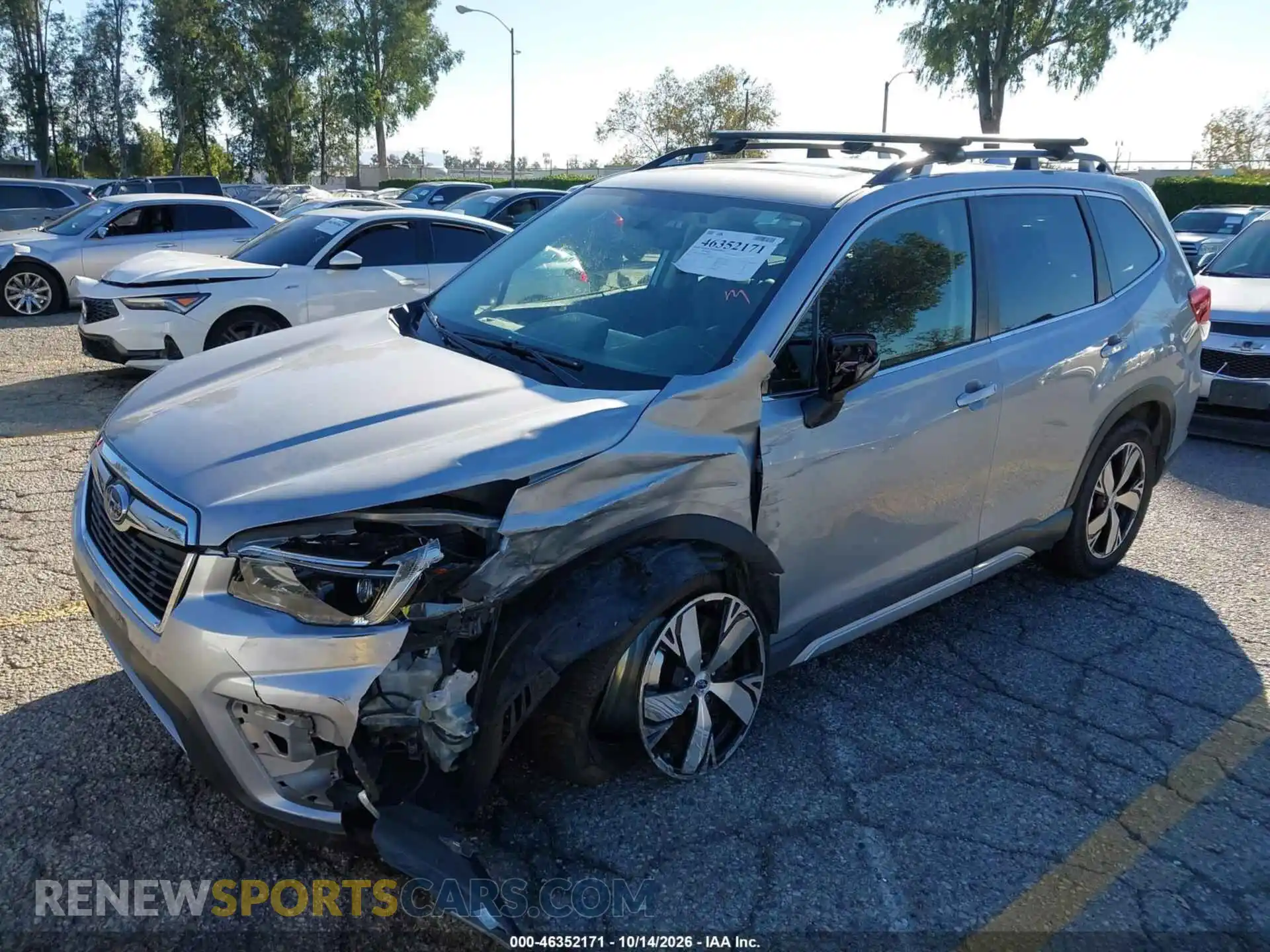 2 Photograph of a damaged car JF2SKAXC8MH465689 SUBARU FORESTER 2021