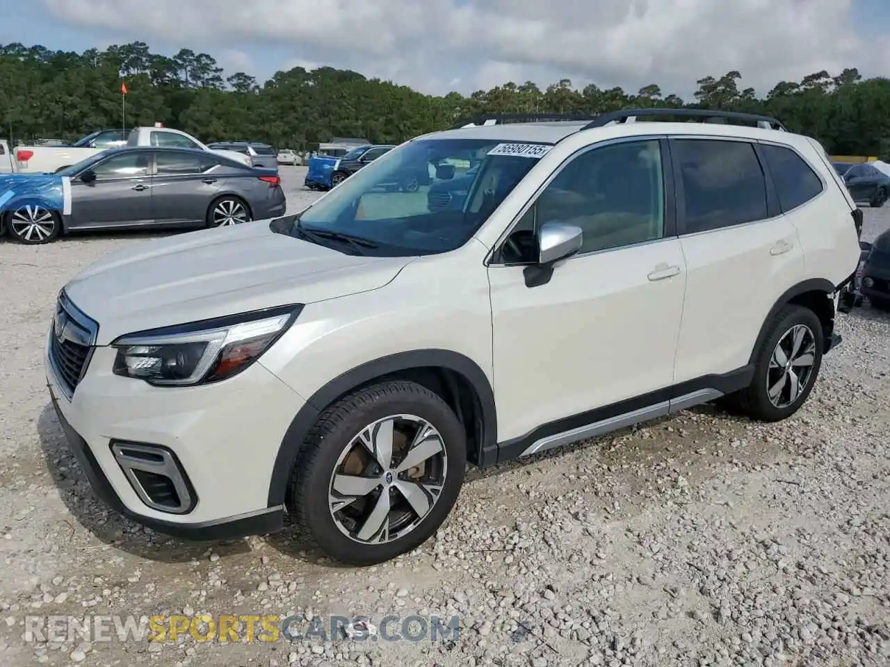 1 Photograph of a damaged car JF2SKAXC8MH471590 SUBARU FORESTER 2021