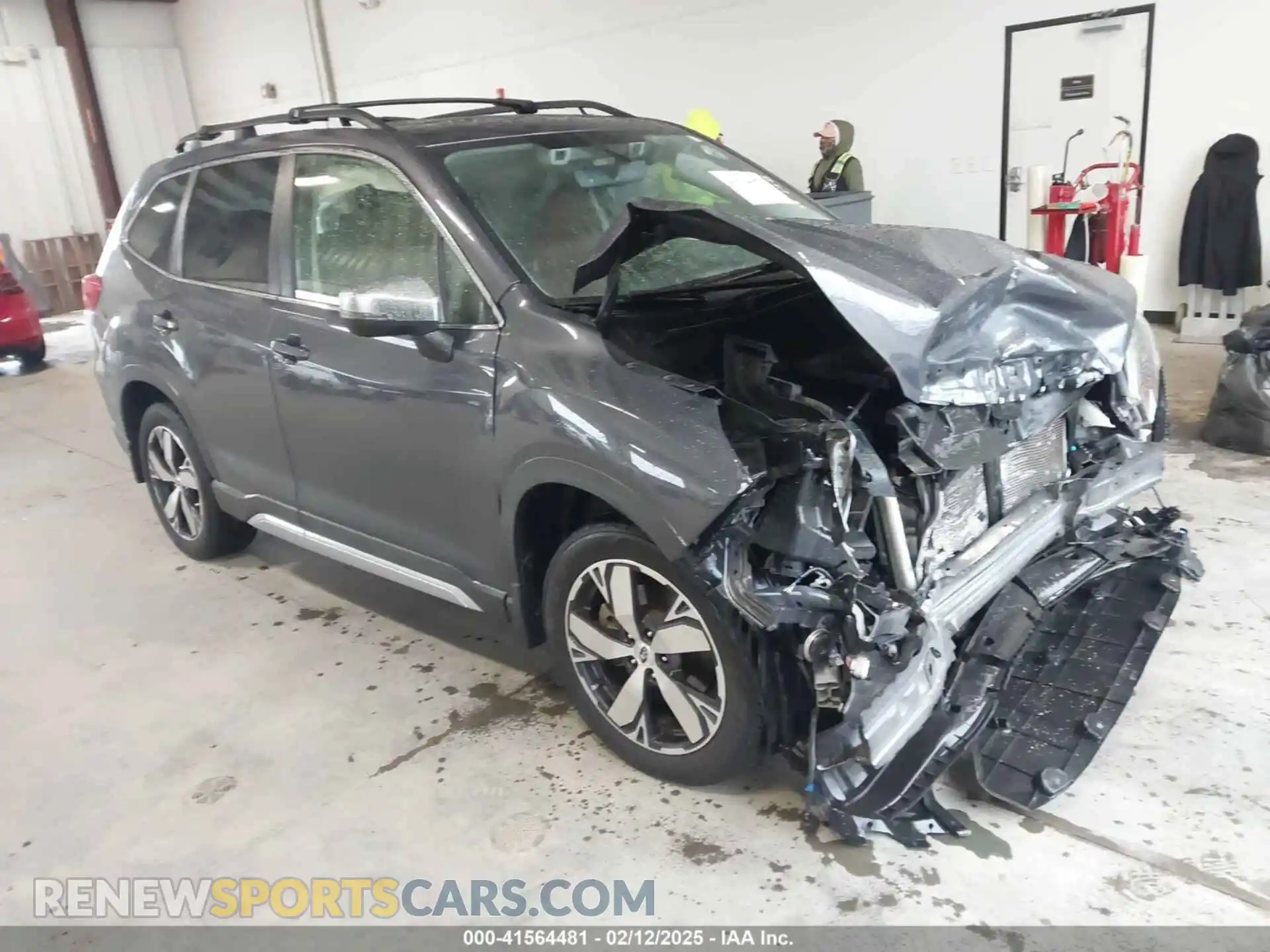 1 Photograph of a damaged car JF2SKAXC8MH500831 SUBARU FORESTER 2021
