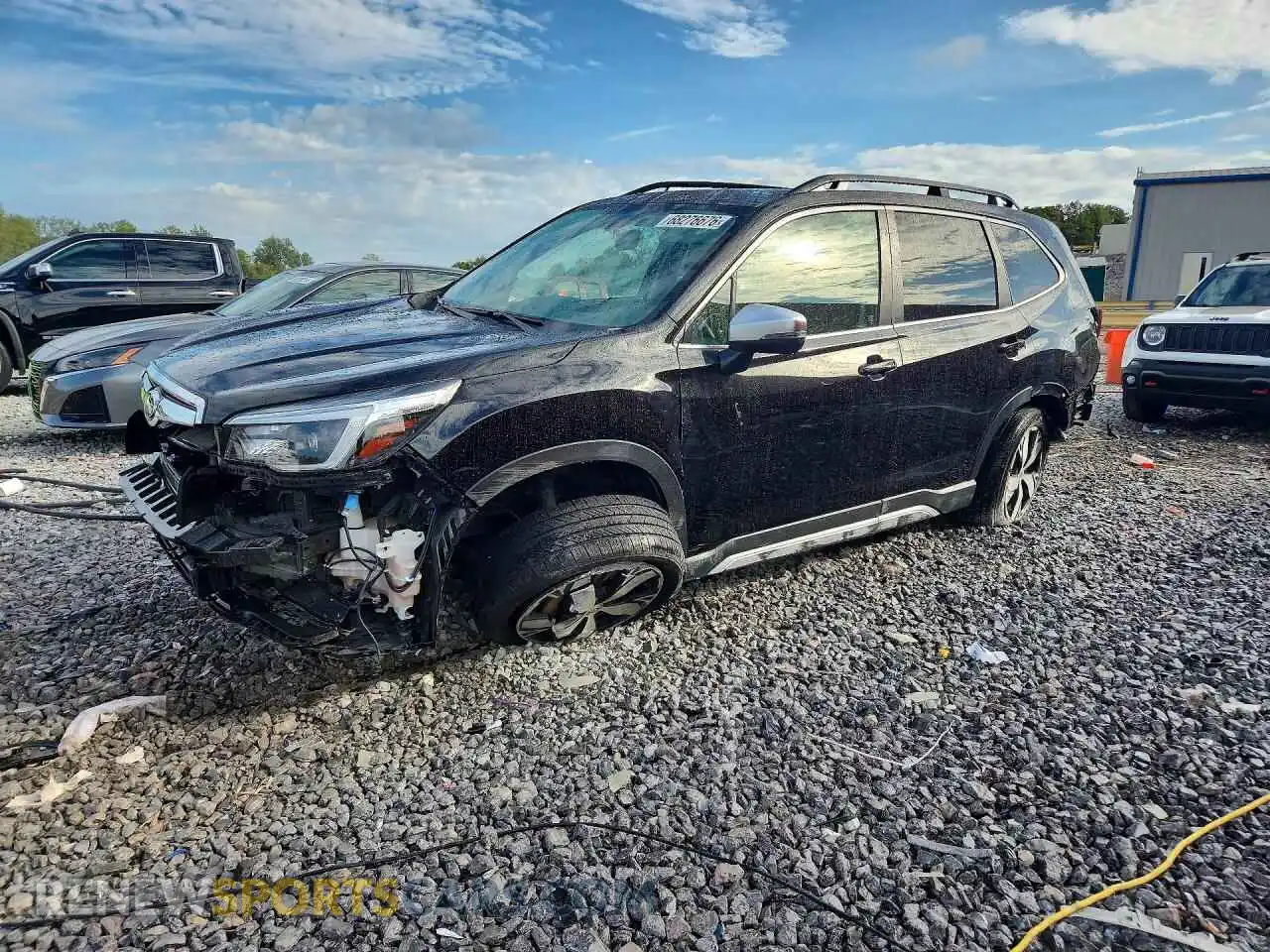 1 fotografías del automóvil dañado JF2SKAXC8MH515135 SUBARU FORESTER 2021