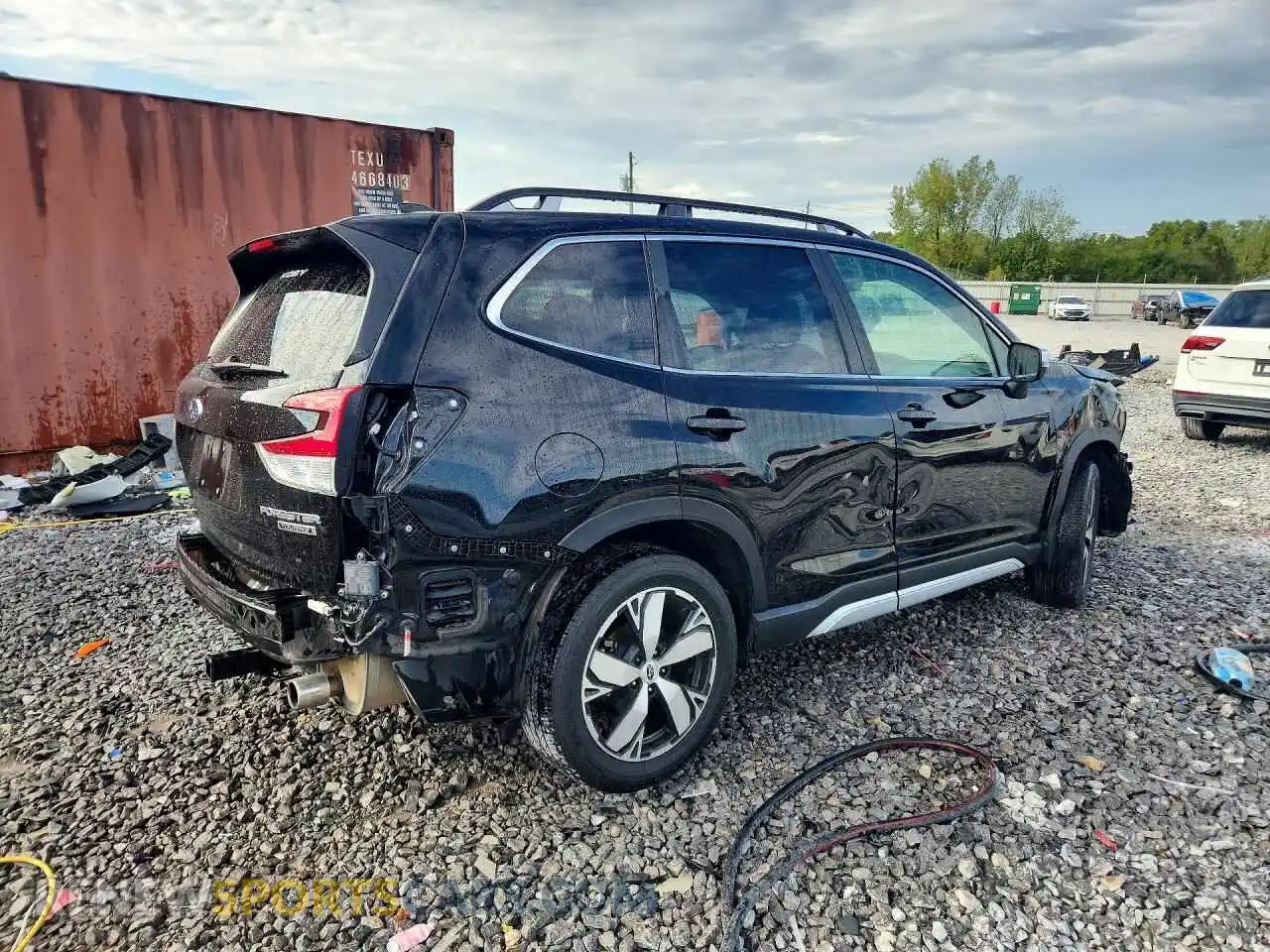 3 fotografías del automóvil dañado JF2SKAXC8MH515135 SUBARU FORESTER 2021