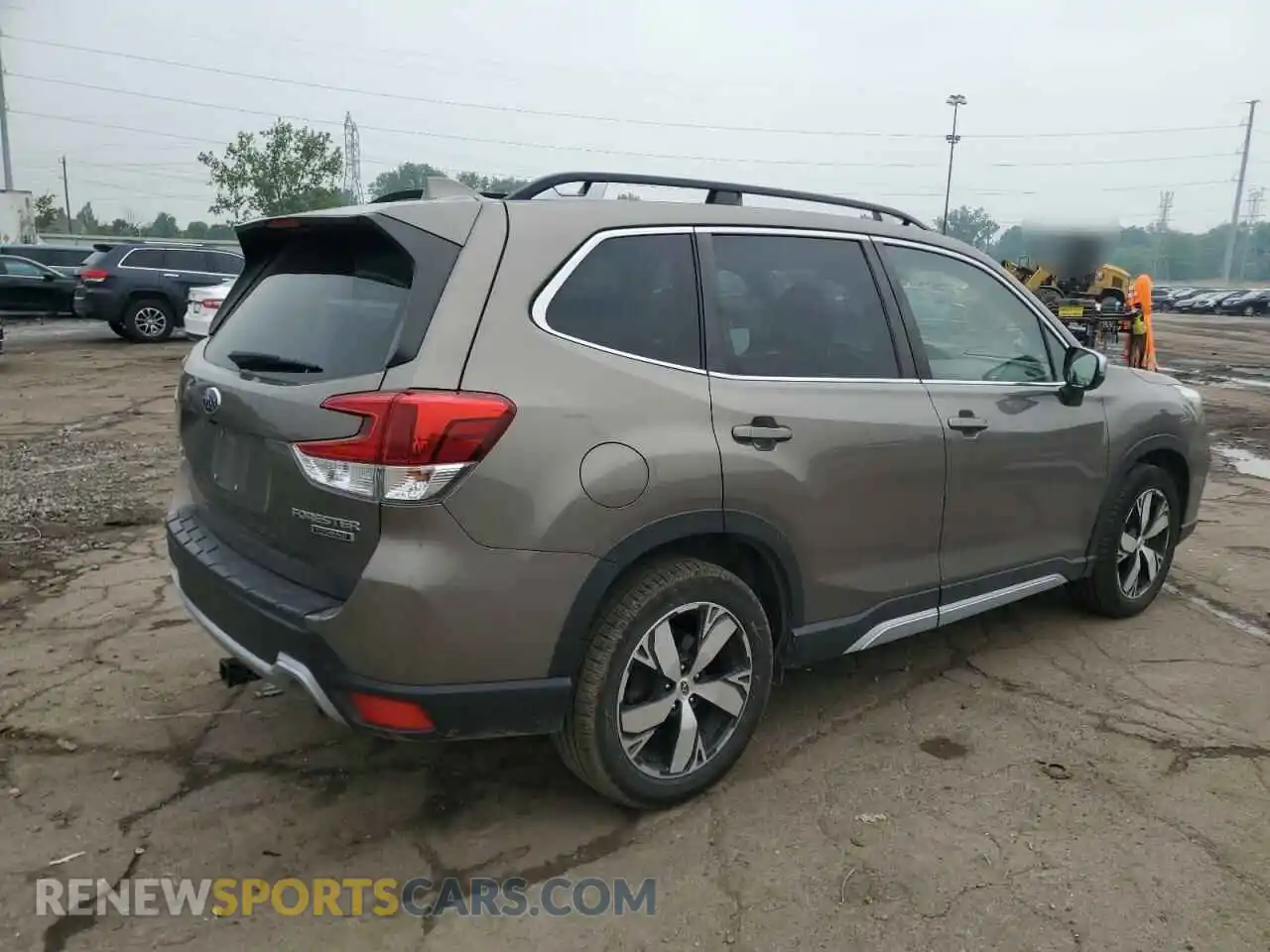 3 Photograph of a damaged car JF2SKAXC8MH581815 SUBARU FORESTER 2021