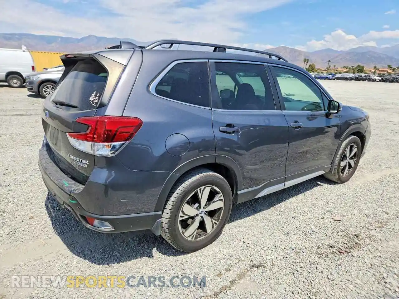 3 fotografías del automóvil dañado JF2SKAXC9MH472957 SUBARU FORESTER 2021