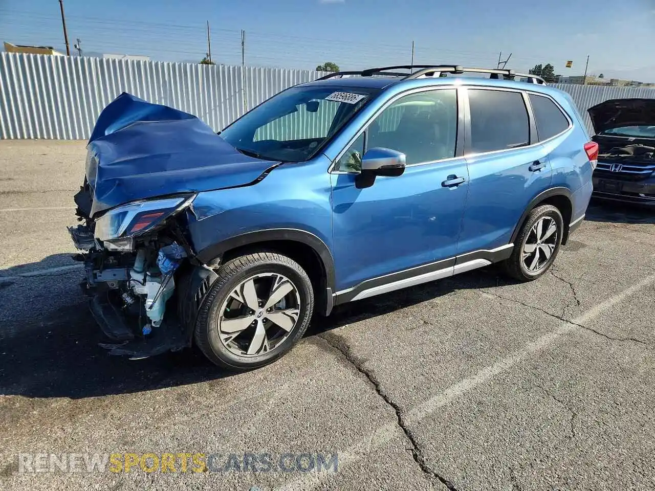 1 fotografías del automóvil dañado JF2SKAXC9MH537421 SUBARU FORESTER 2021