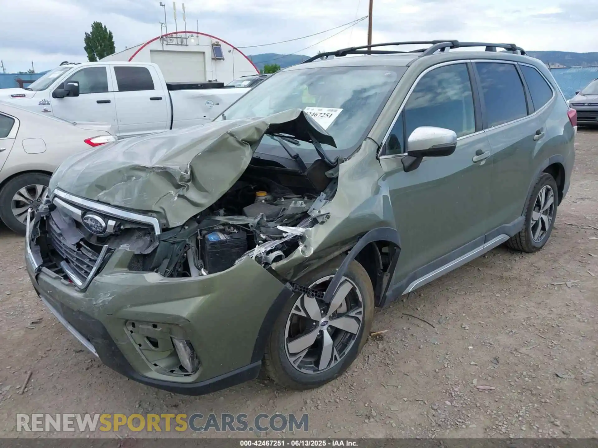 2 Photograph of a damaged car JF2SKAXC9MH540609 SUBARU FORESTER 2021