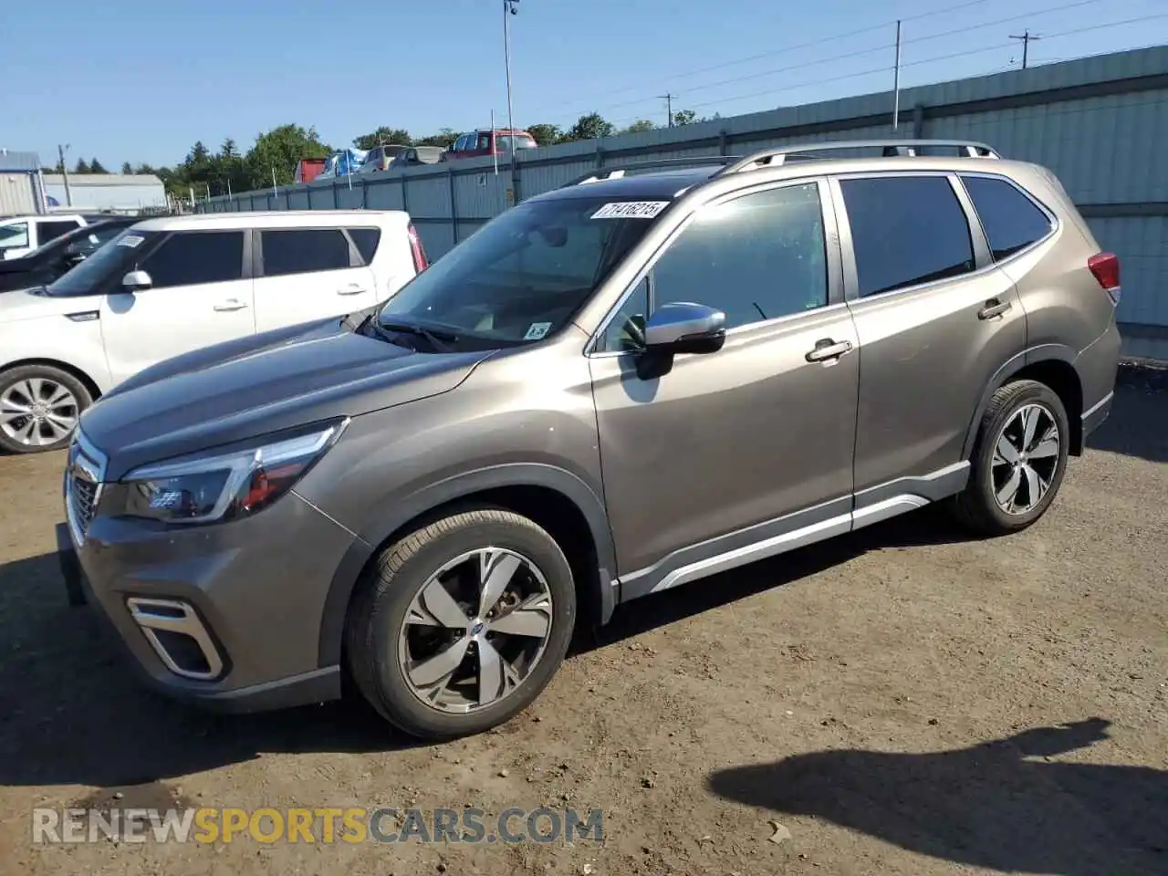 1 Photograph of a damaged car JF2SKAXC9MH562612 SUBARU FORESTER 2021