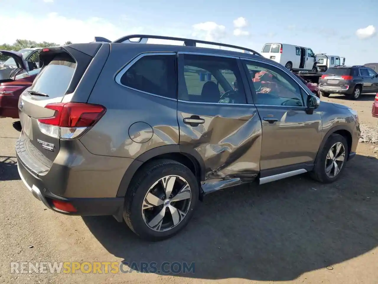 3 Photograph of a damaged car JF2SKAXC9MH562612 SUBARU FORESTER 2021