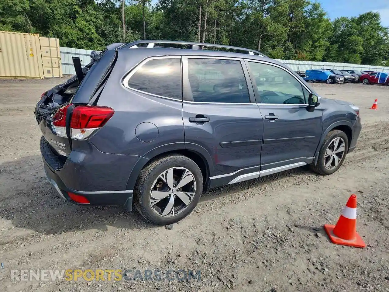3 Фотография поврежденного автомобиля JF2SKAXCXMH523625 SUBARU FORESTER 2021