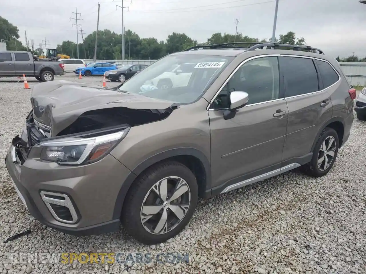 1 Photograph of a damaged car JF2SKAXCXMH570752 SUBARU FORESTER 2021