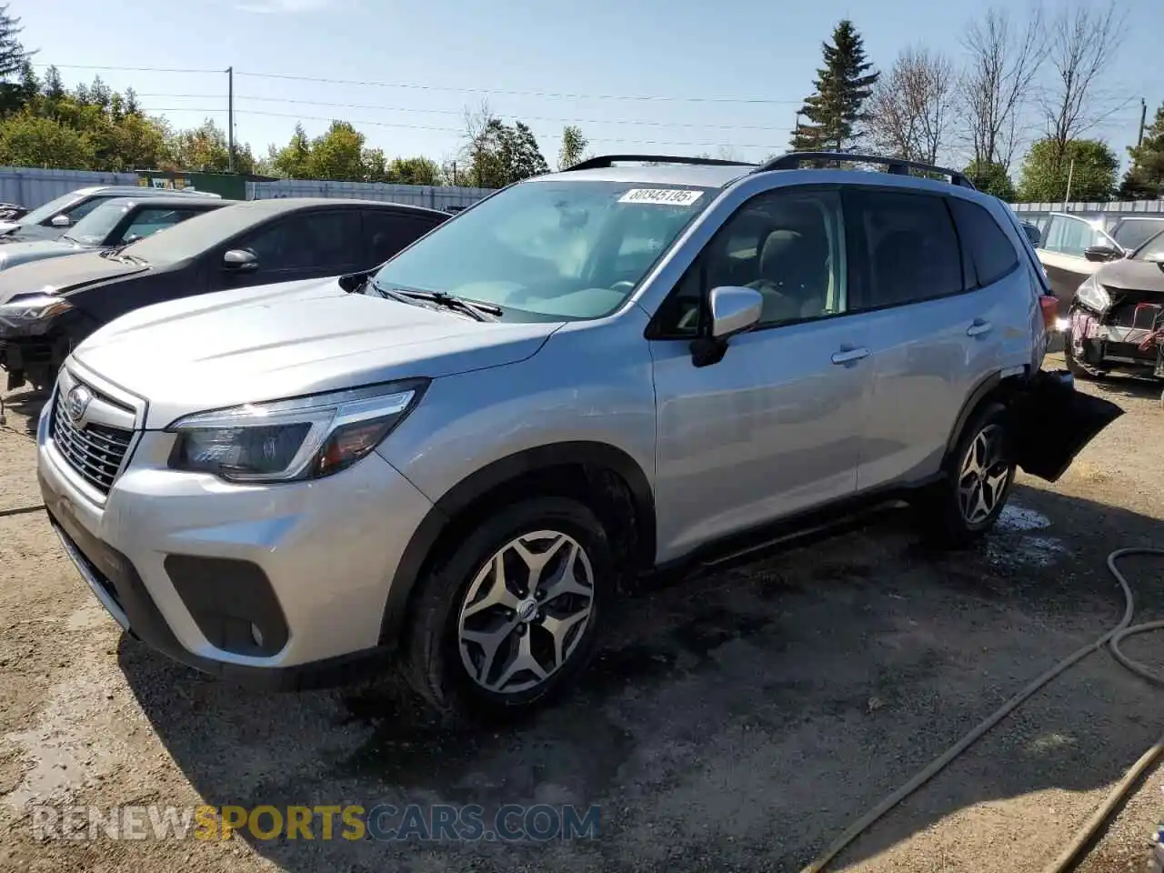 1 Фотография поврежденного автомобиля JF2SKEJC9MH546703 SUBARU FORESTER 2021