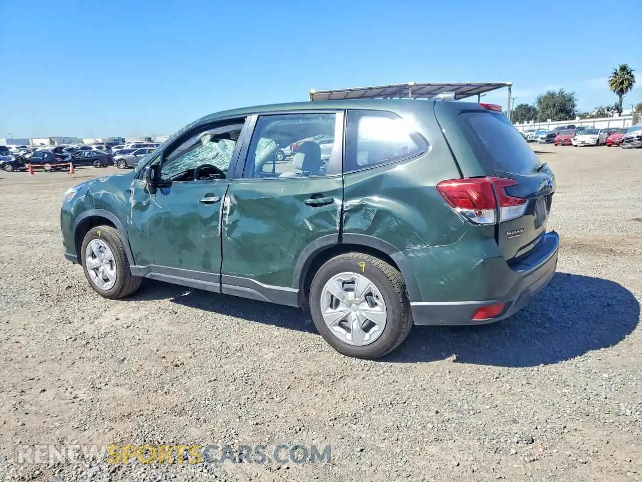 2 Photograph of a damaged car JF2SKAAC2NH446775 SUBARU FORESTER 2022