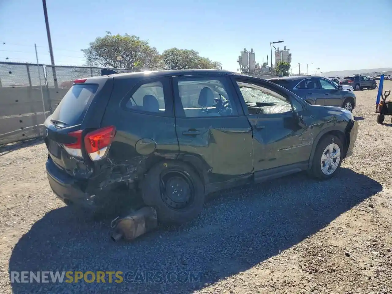 3 Photograph of a damaged car JF2SKAAC2NH446775 SUBARU FORESTER 2022