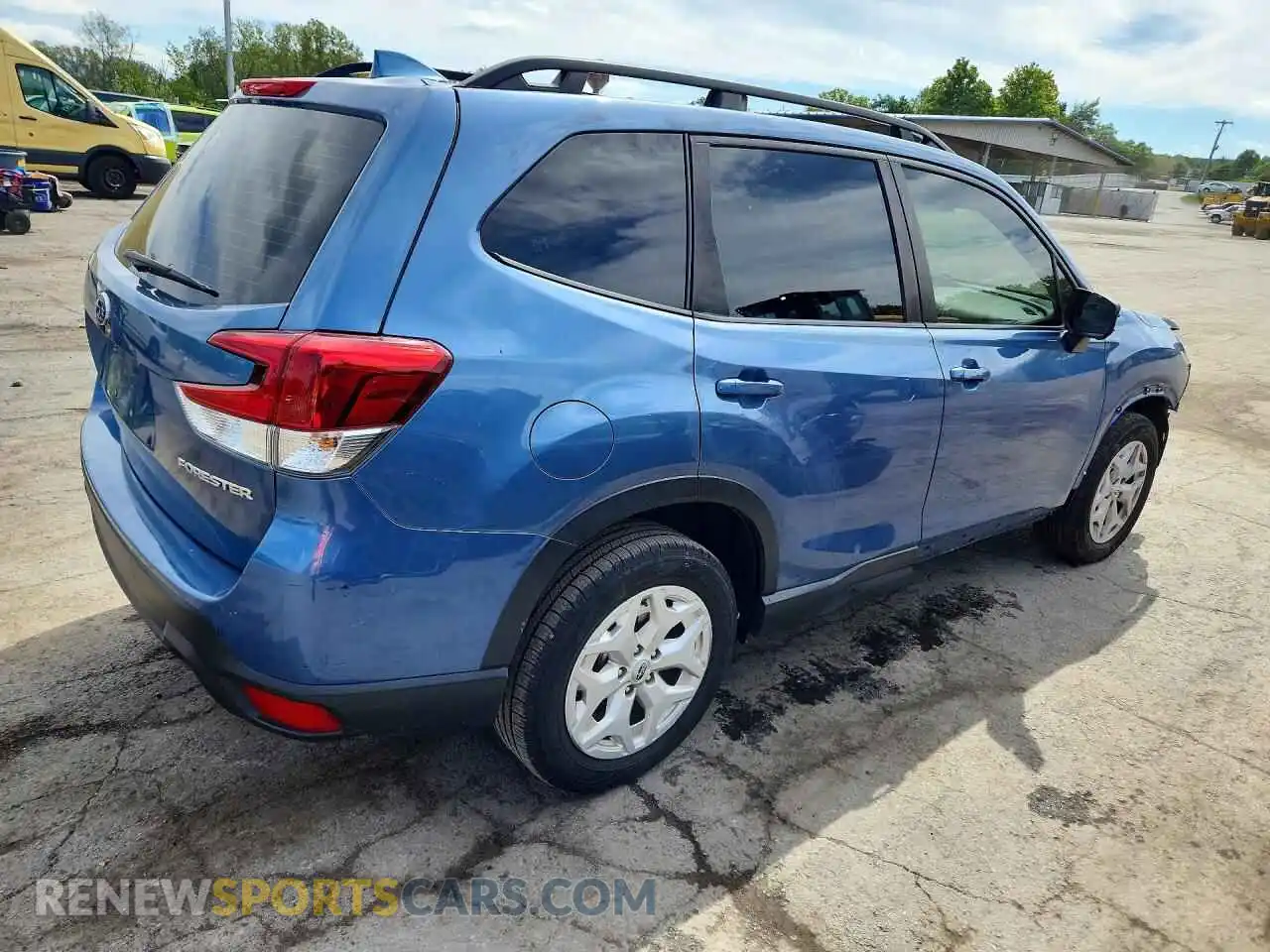 3 Photograph of a damaged car JF2SKACC3NH405343 SUBARU FORESTER 2022