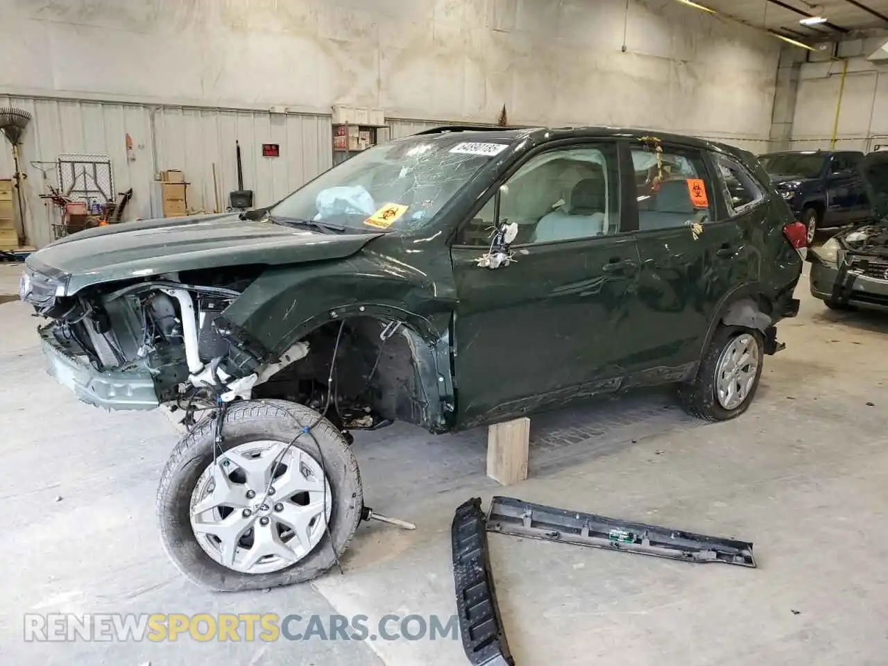 1 Photograph of a damaged car JF2SKACC3NH479068 SUBARU FORESTER 2022