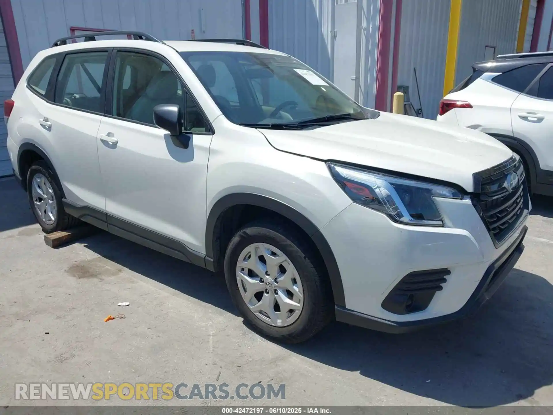 1 Photograph of a damaged car JF2SKACC4NH427237 SUBARU FORESTER 2022