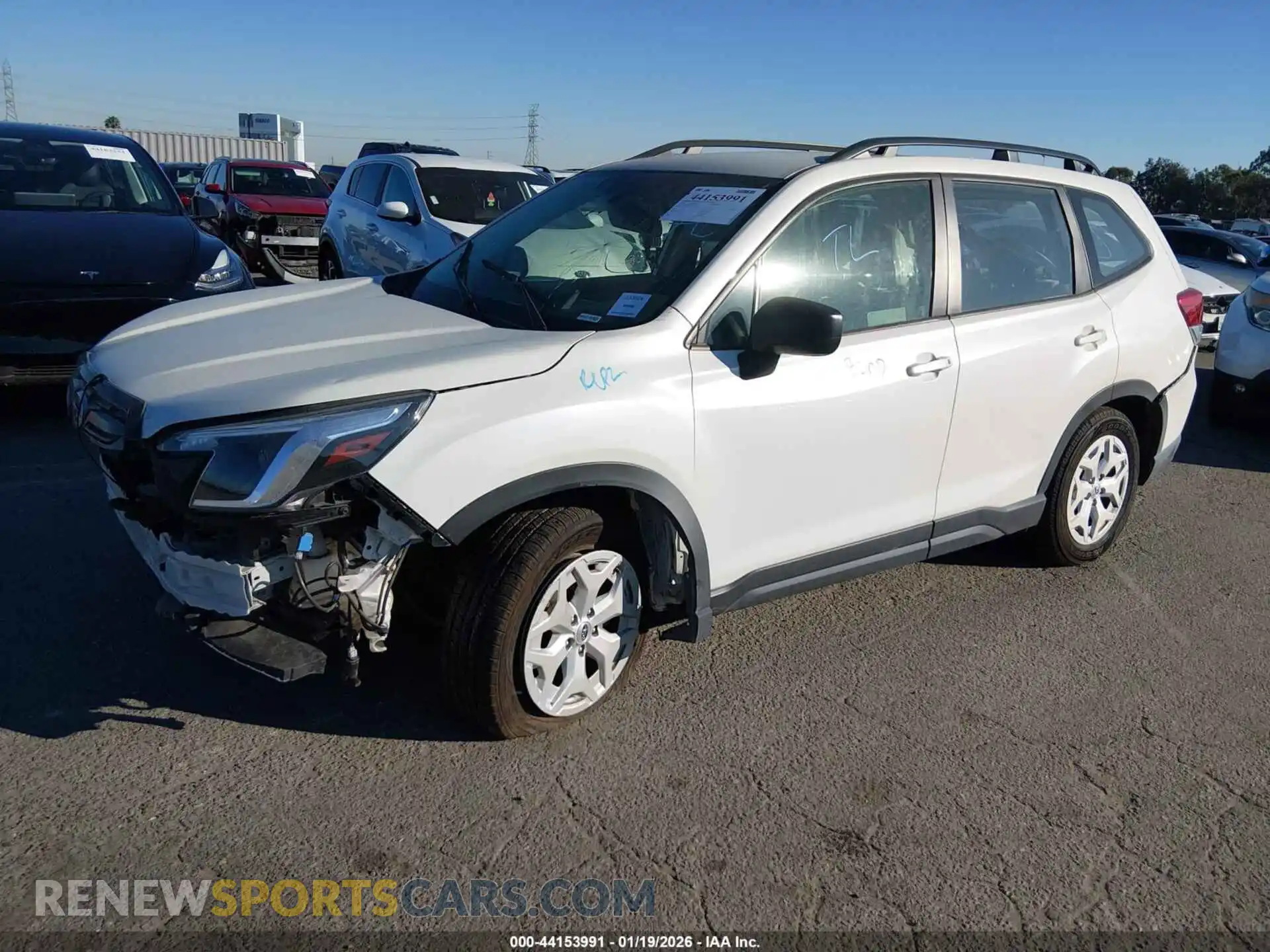 2 Photograph of a damaged car JF2SKACC5NH423486 SUBARU FORESTER 2022