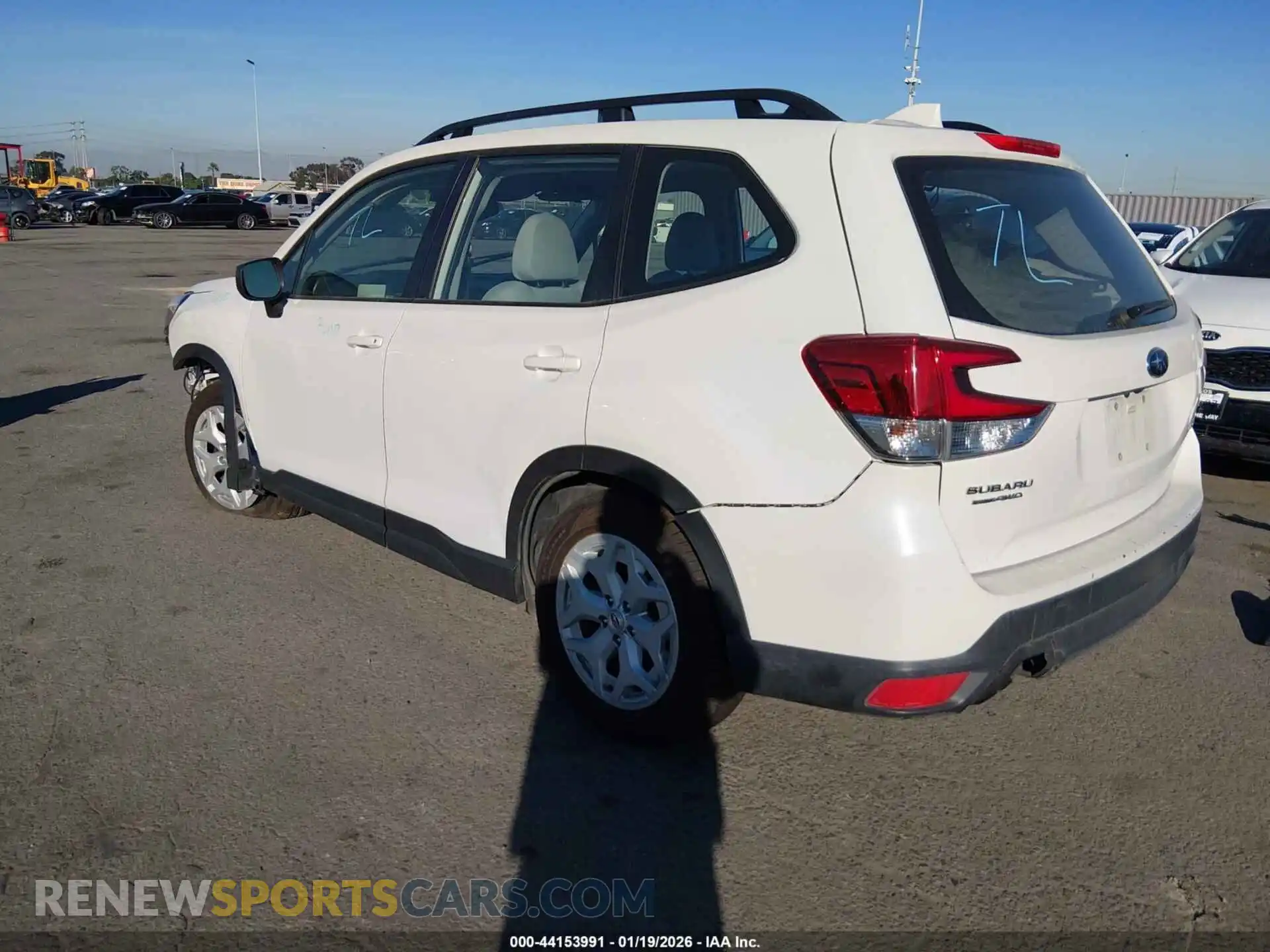 3 Photograph of a damaged car JF2SKACC5NH423486 SUBARU FORESTER 2022
