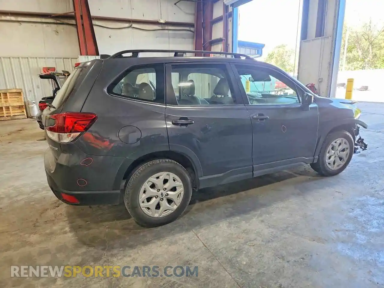 3 Photograph of a damaged car JF2SKACC5NH452485 SUBARU FORESTER 2022