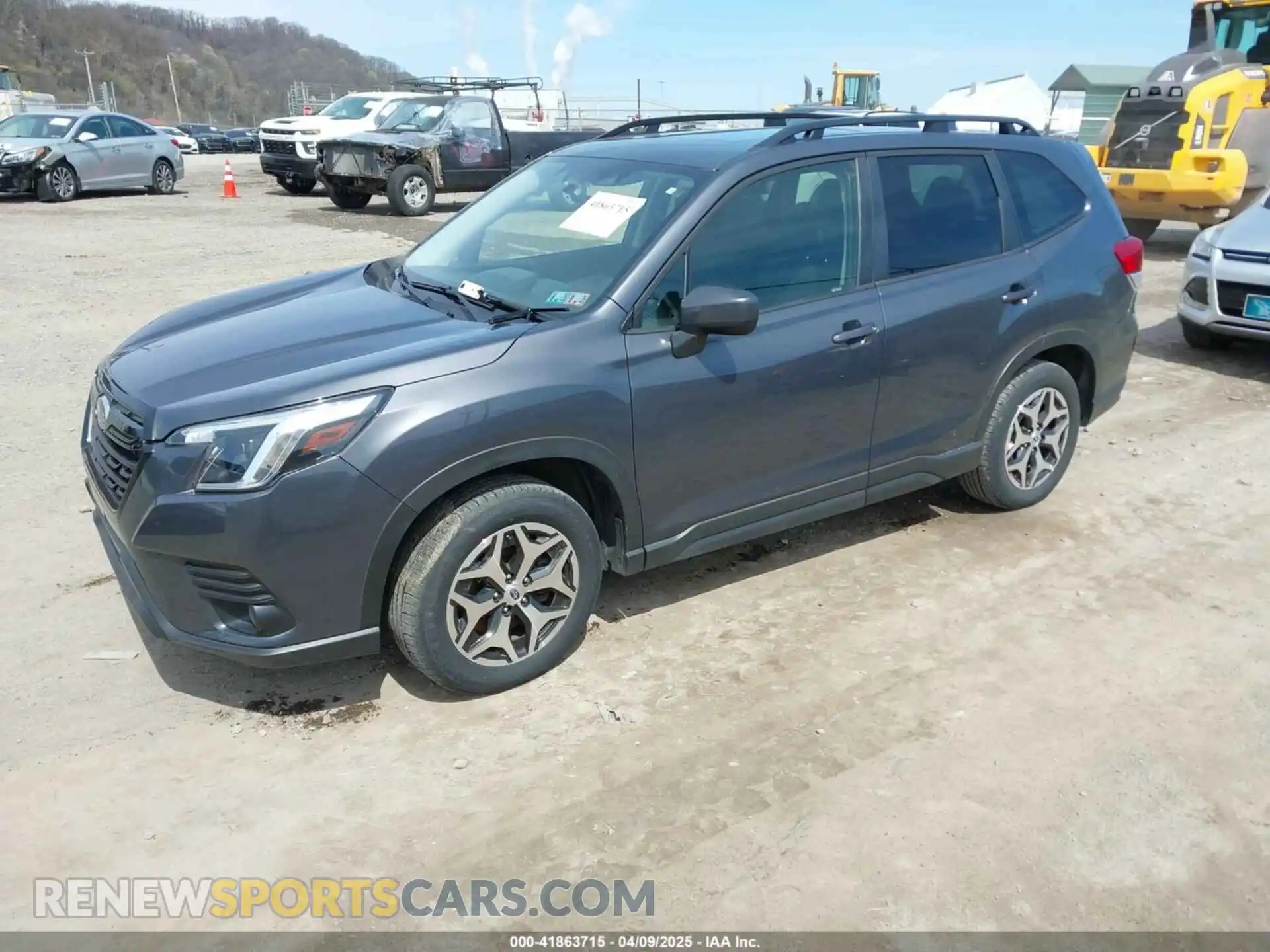 2 Photograph of a damaged car JF2SKADC0NH448357 SUBARU FORESTER 2022